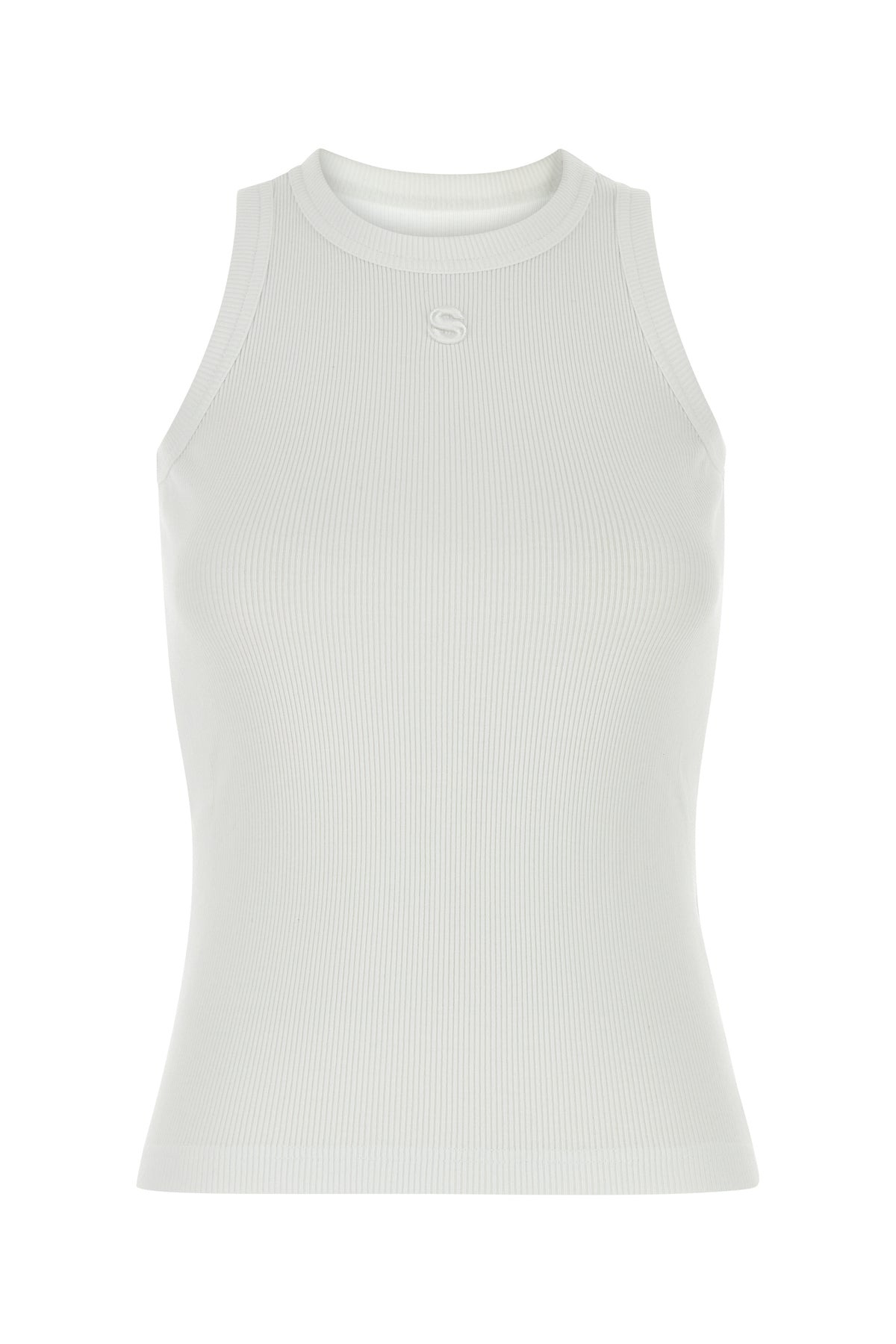 White cotton tank top - 1