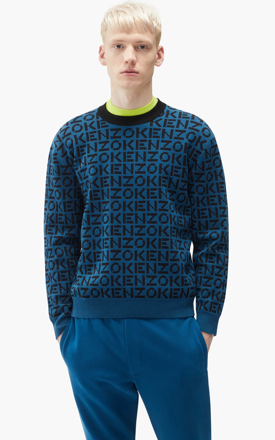 KENZO Sport monogram jumper - 2