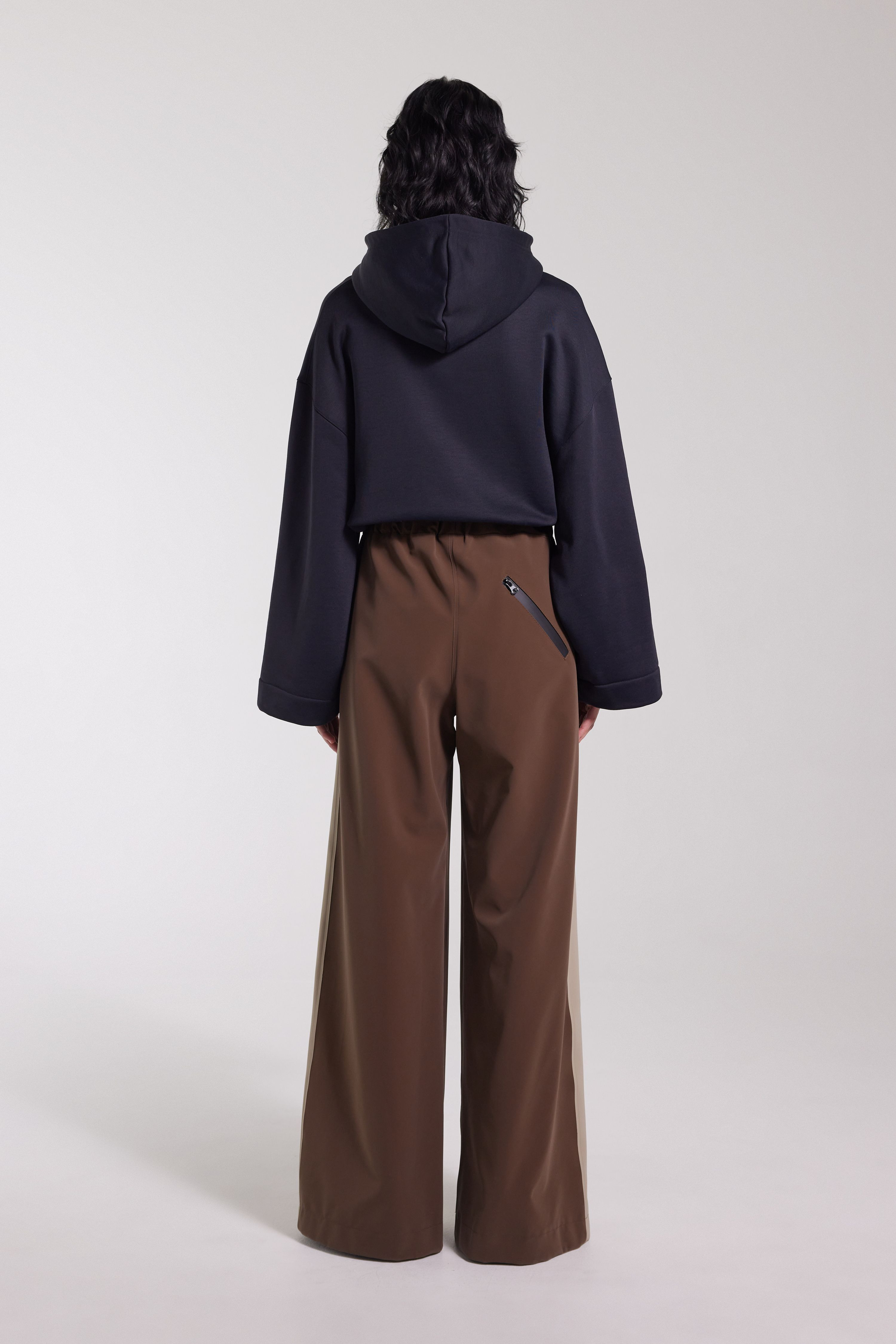 Jarla Stripe Trousers Dark Brown - 5