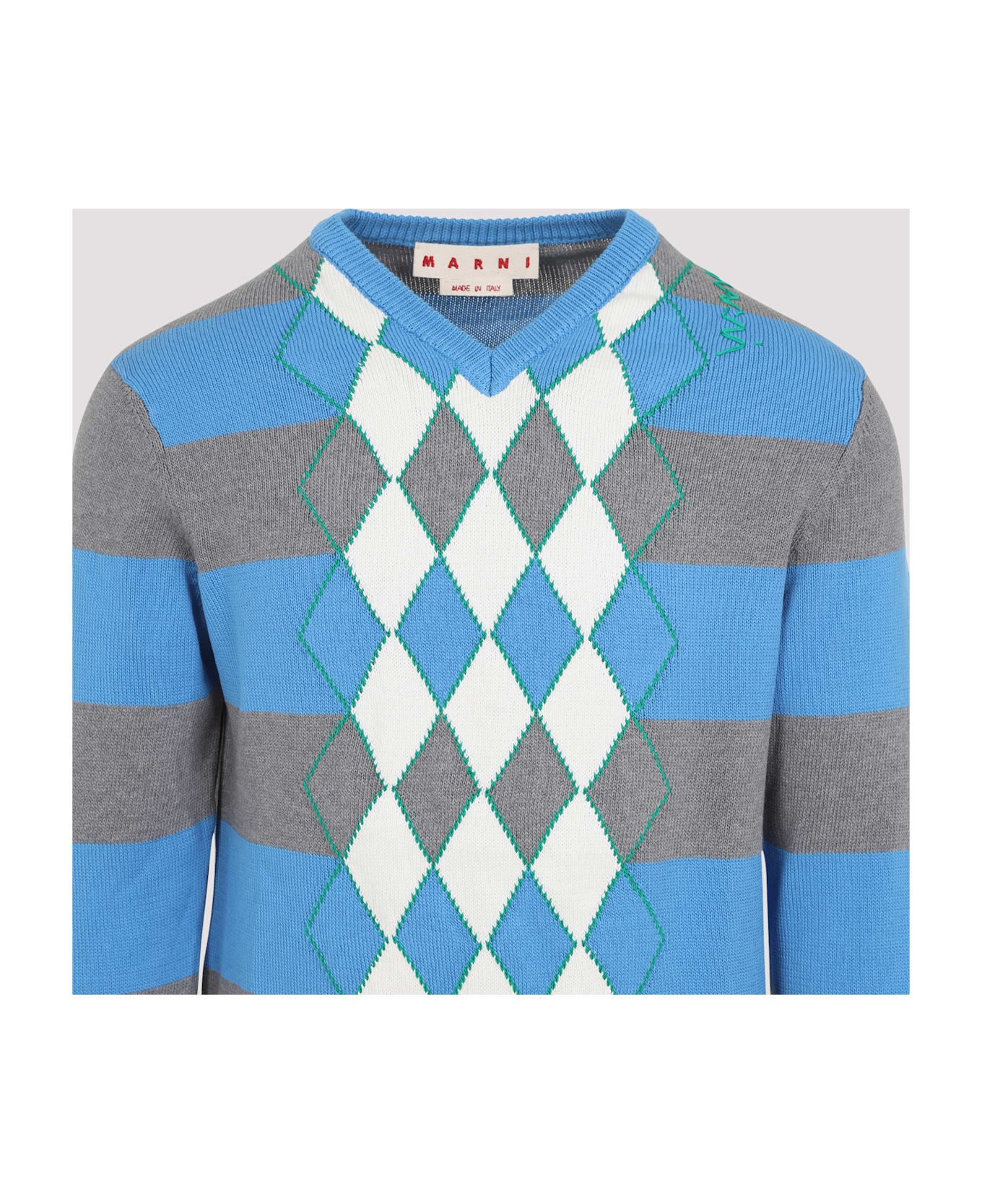 V Neck Sweater - 5