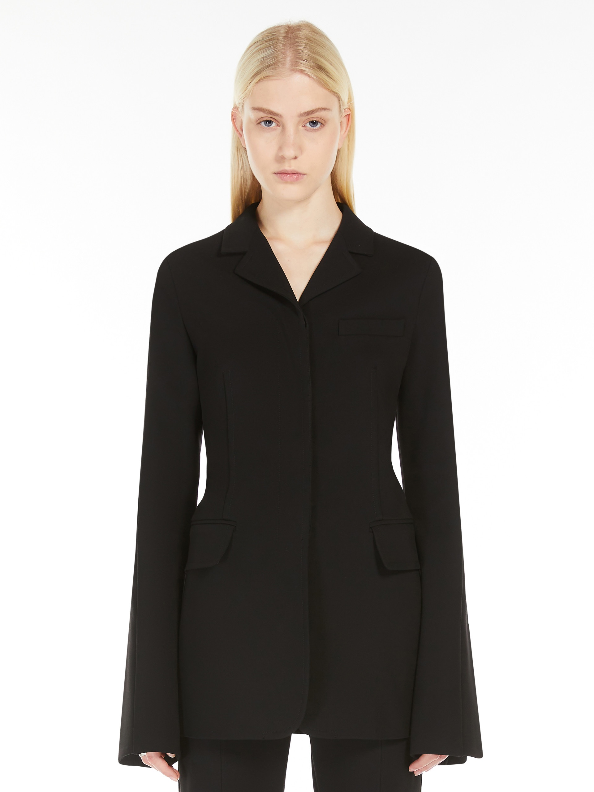 CABREO Crêpe jersey blazer - 3