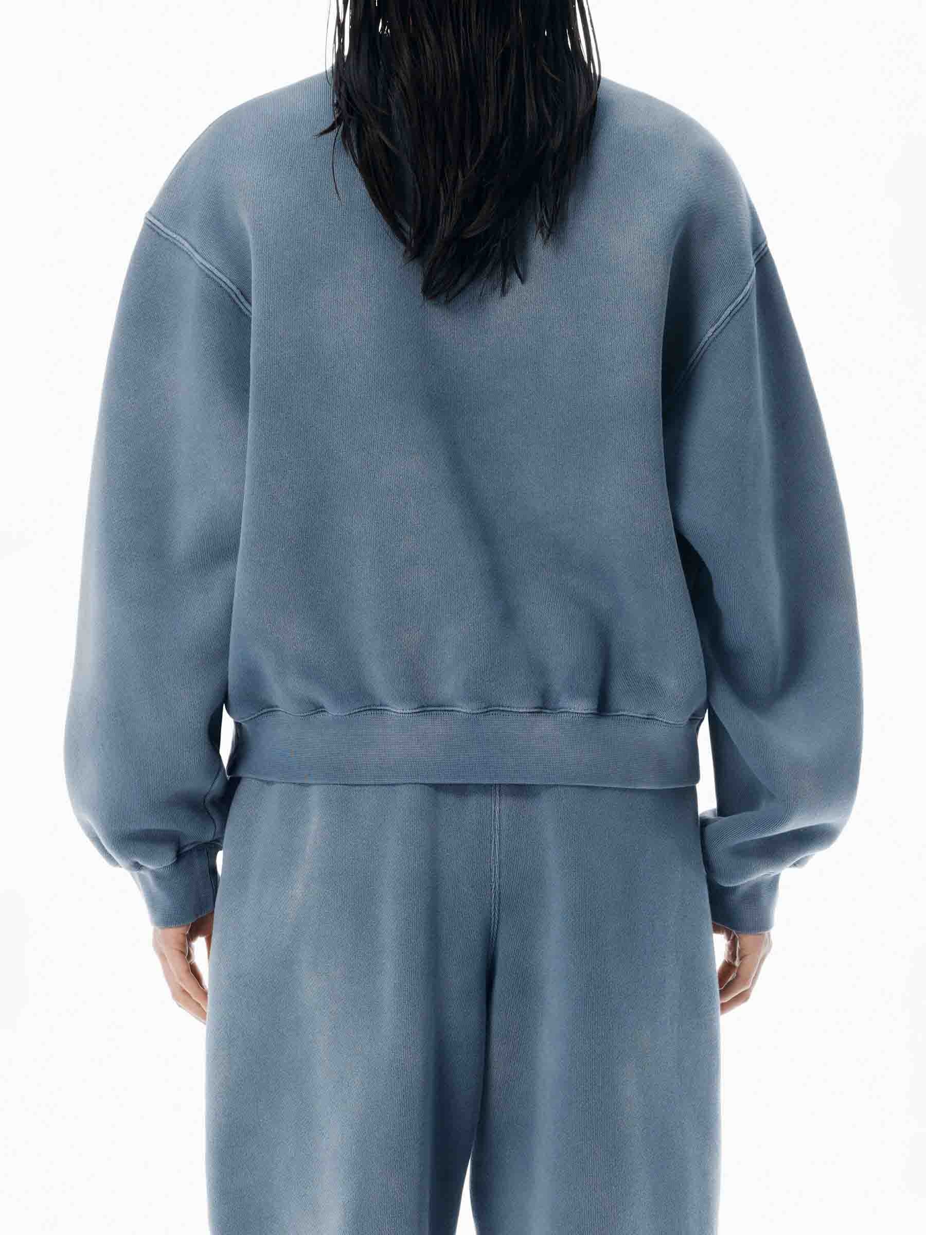 WASHED PRINT SWEATSHIRT - 3