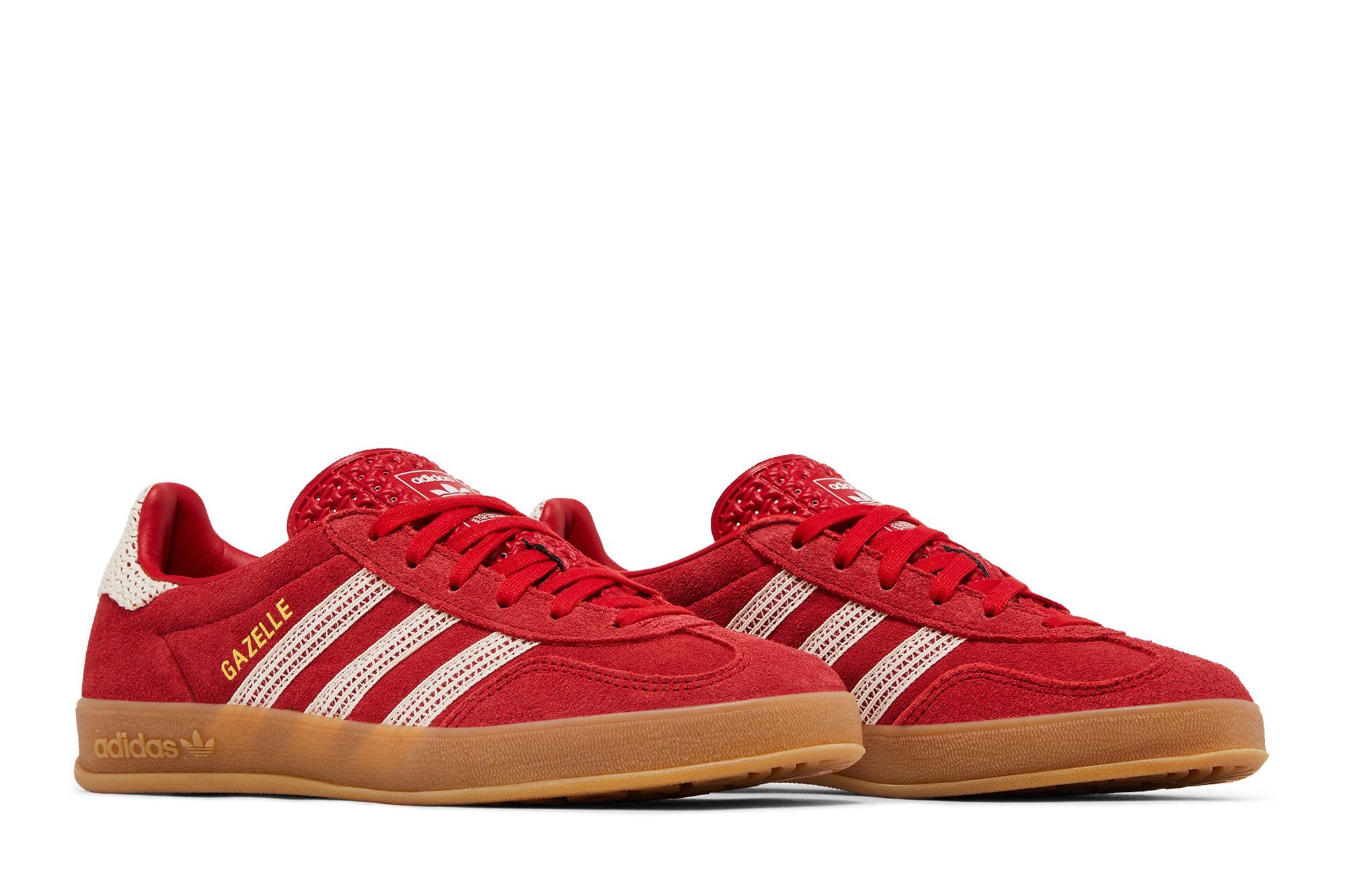 Wmns Gazelle Indoor 'Crochet Pack - Scarlet' - 8