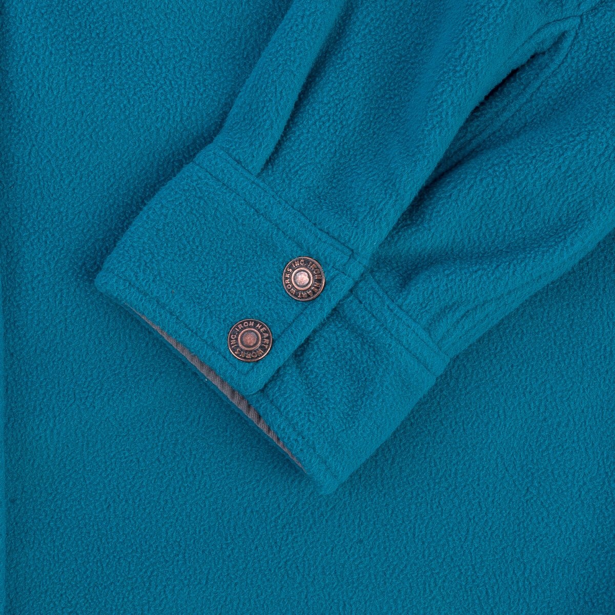 IHSH-287-TUR Micro Fleece C.P.O Shirt - Turquoise - 10