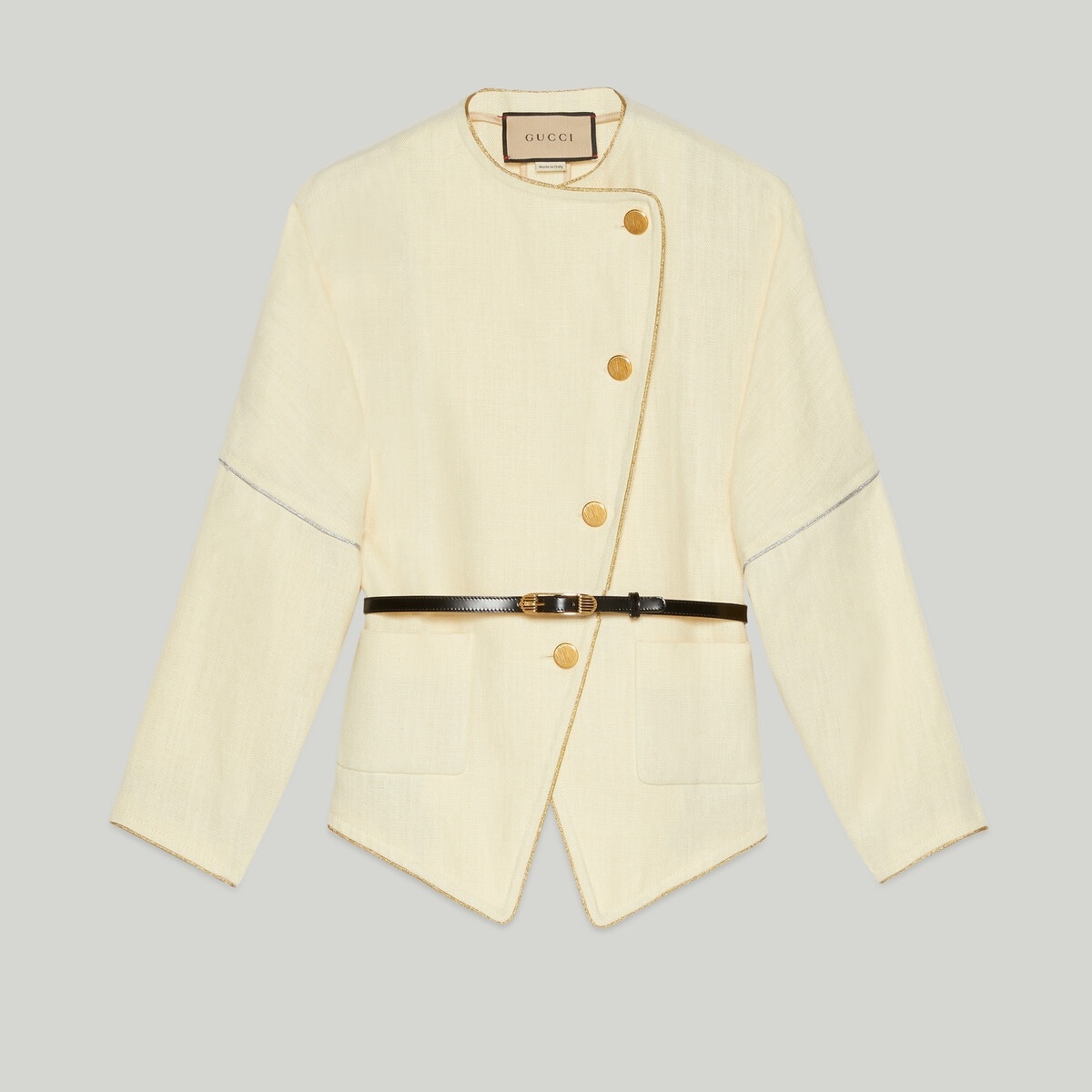 Linen canvas jacket - 1