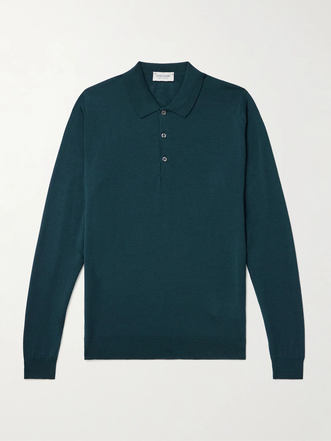 Belper Slim-Fit Merino Wool Polo Shirt - 1