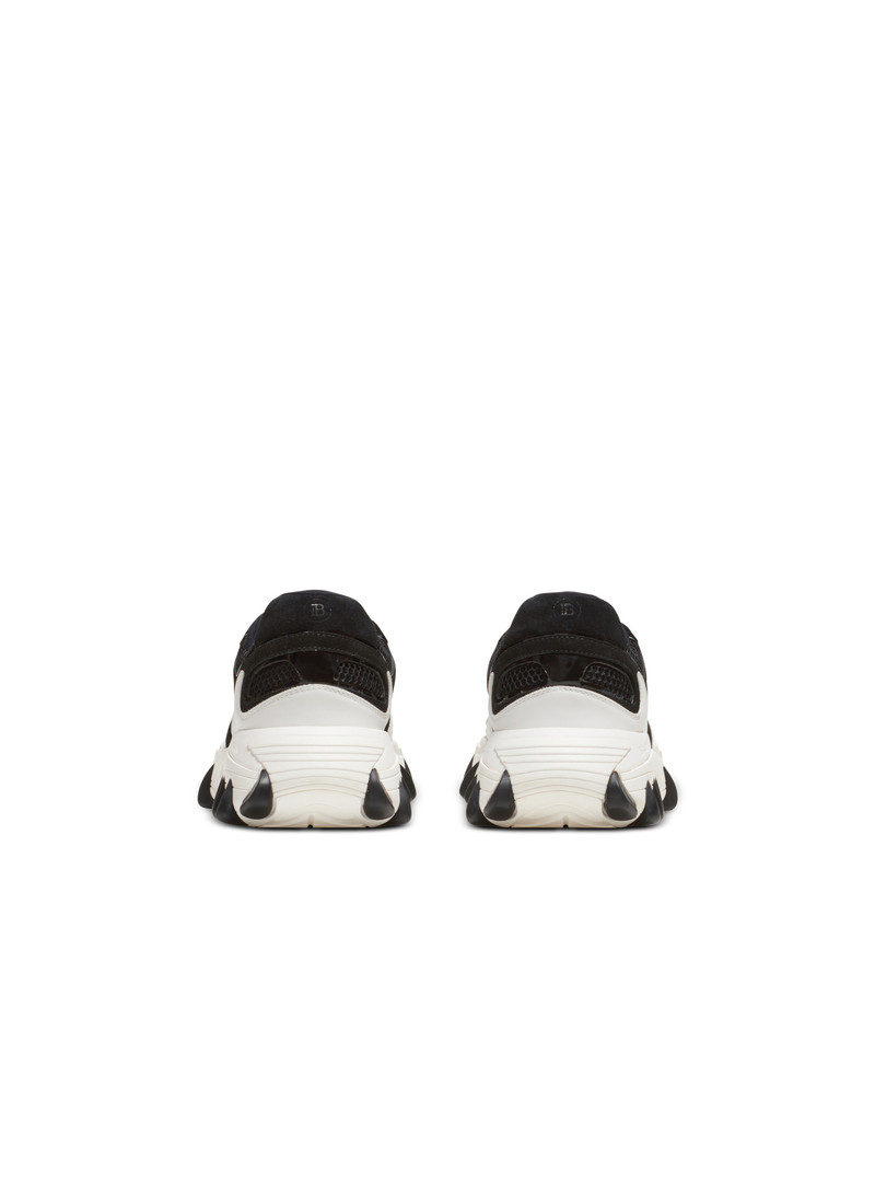 B-East trainer in leather, suede and mesh 5