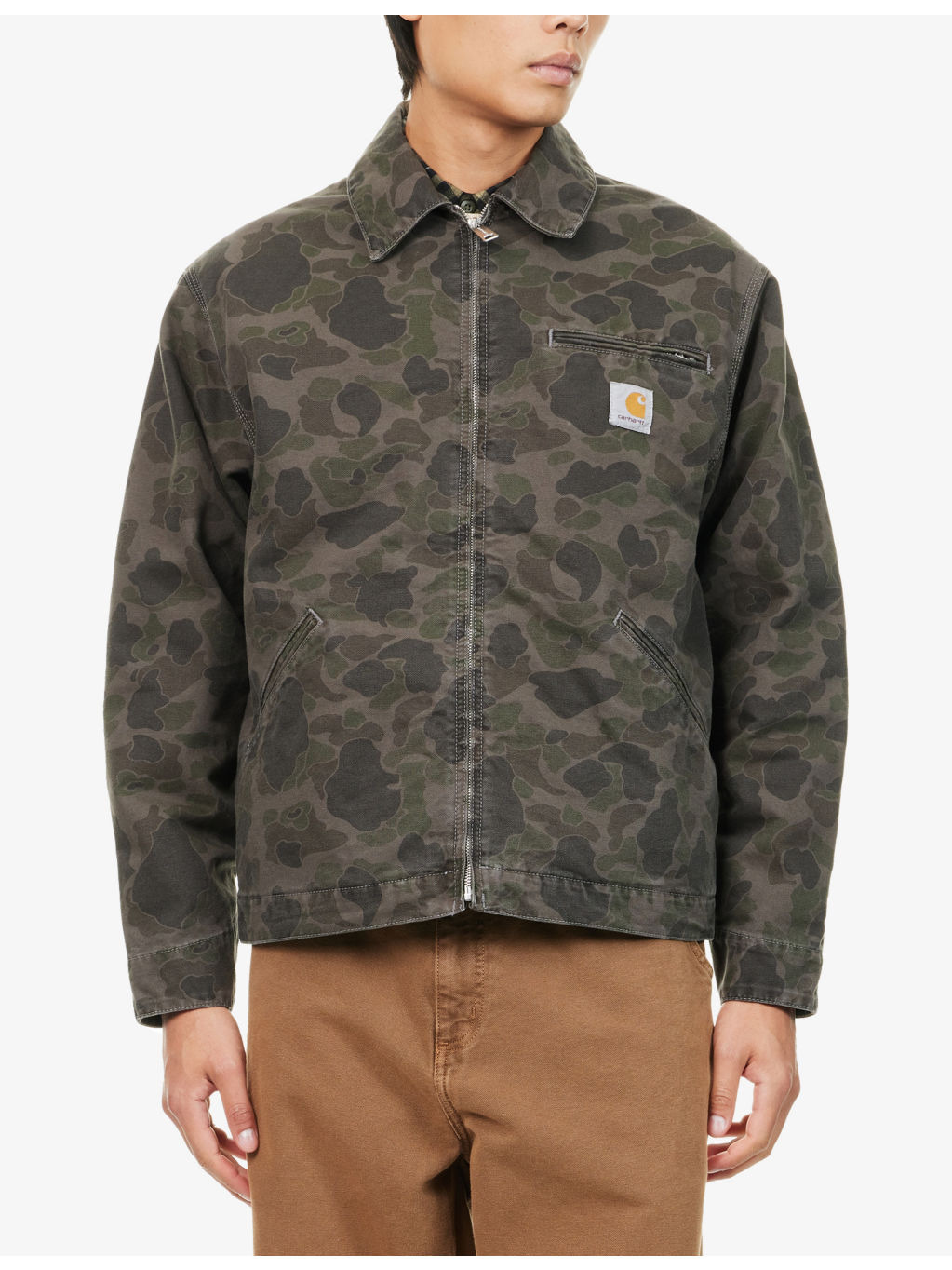 Duck Detroit Camo-Print Denim Jacket - 3