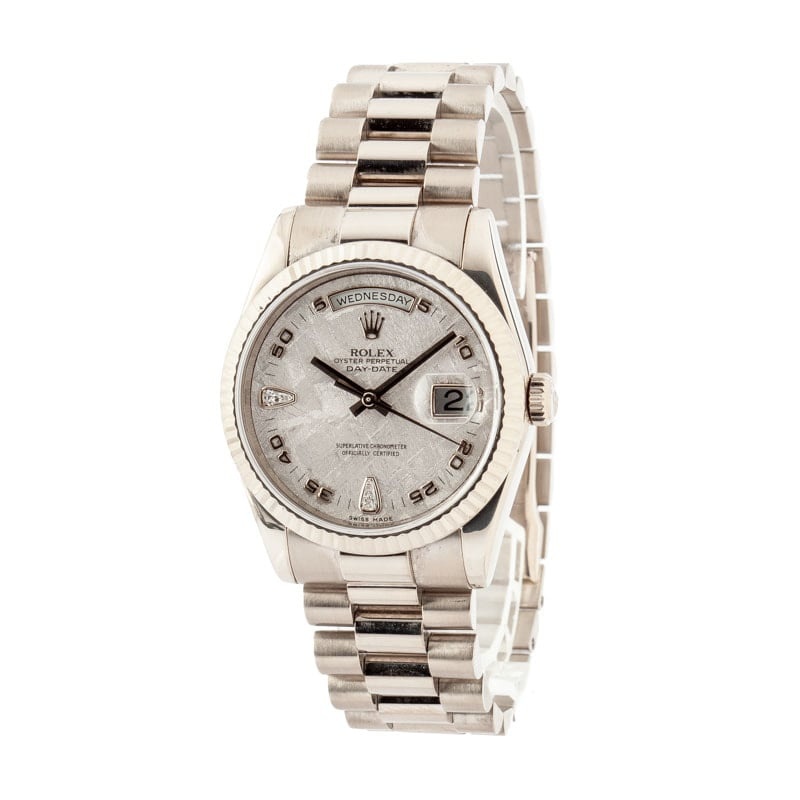 Rolex Day-Date 118239 Meteorite Diamond Dial - 2