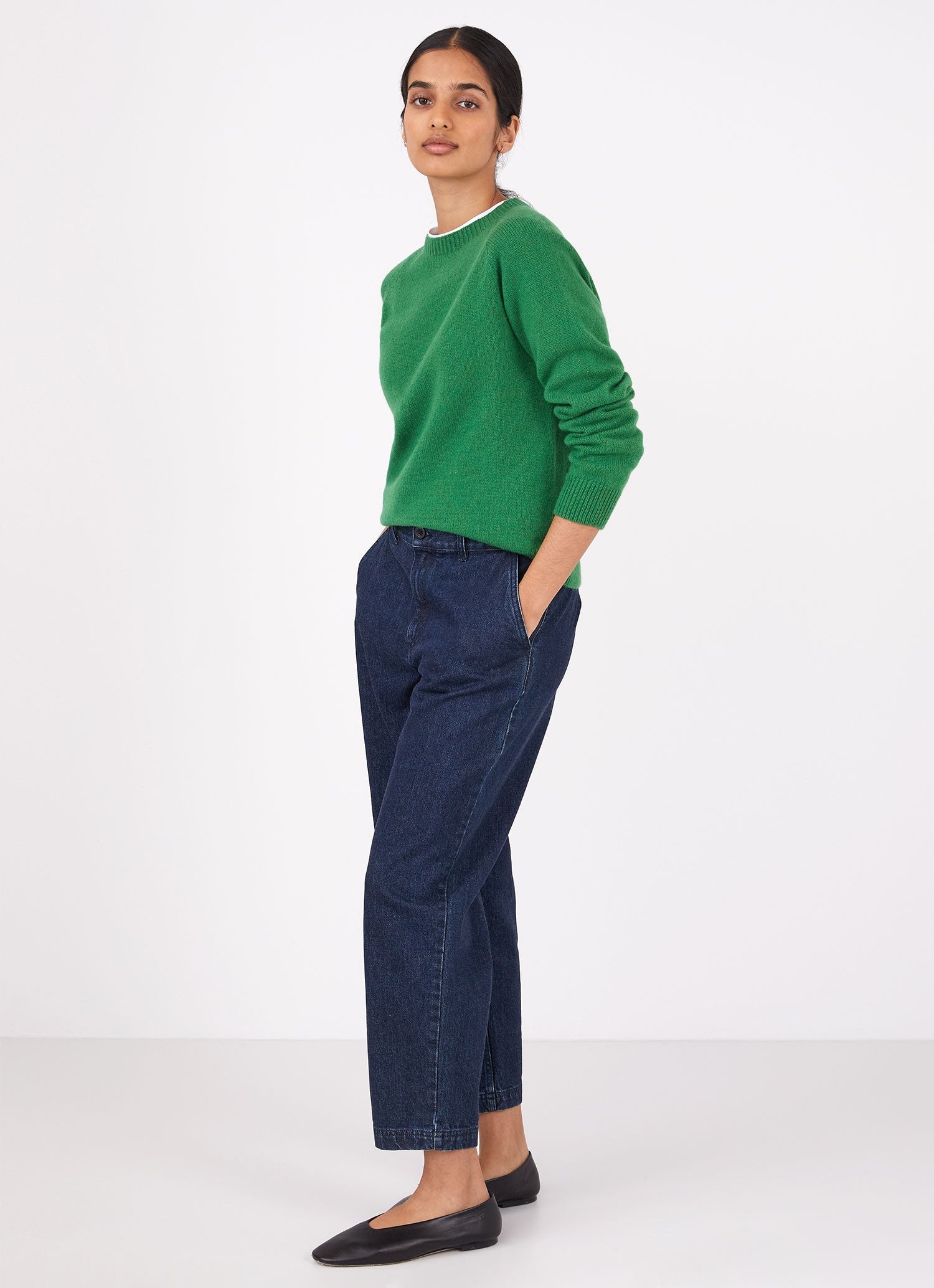 Lambswool Crew Neck Jumper - 3