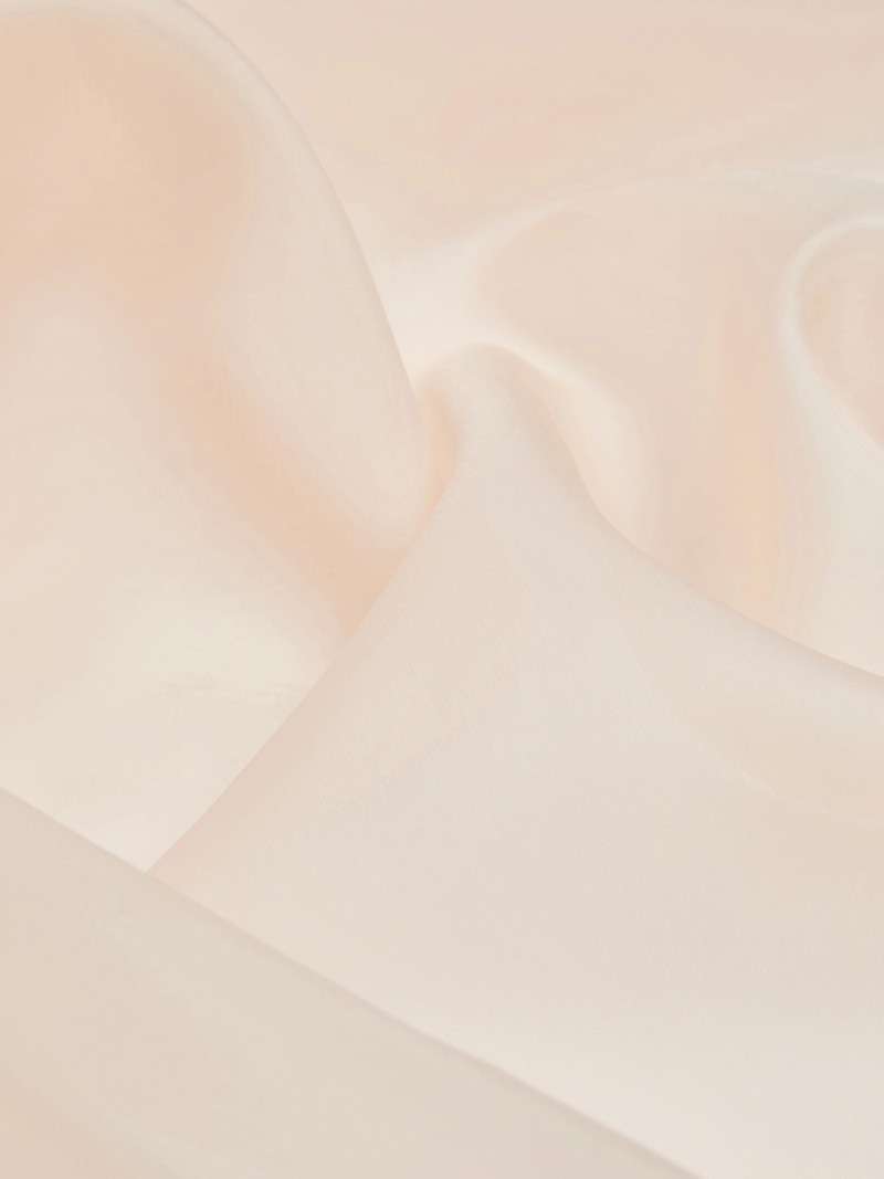 FANFARA Silk organza stole - POWDER 3