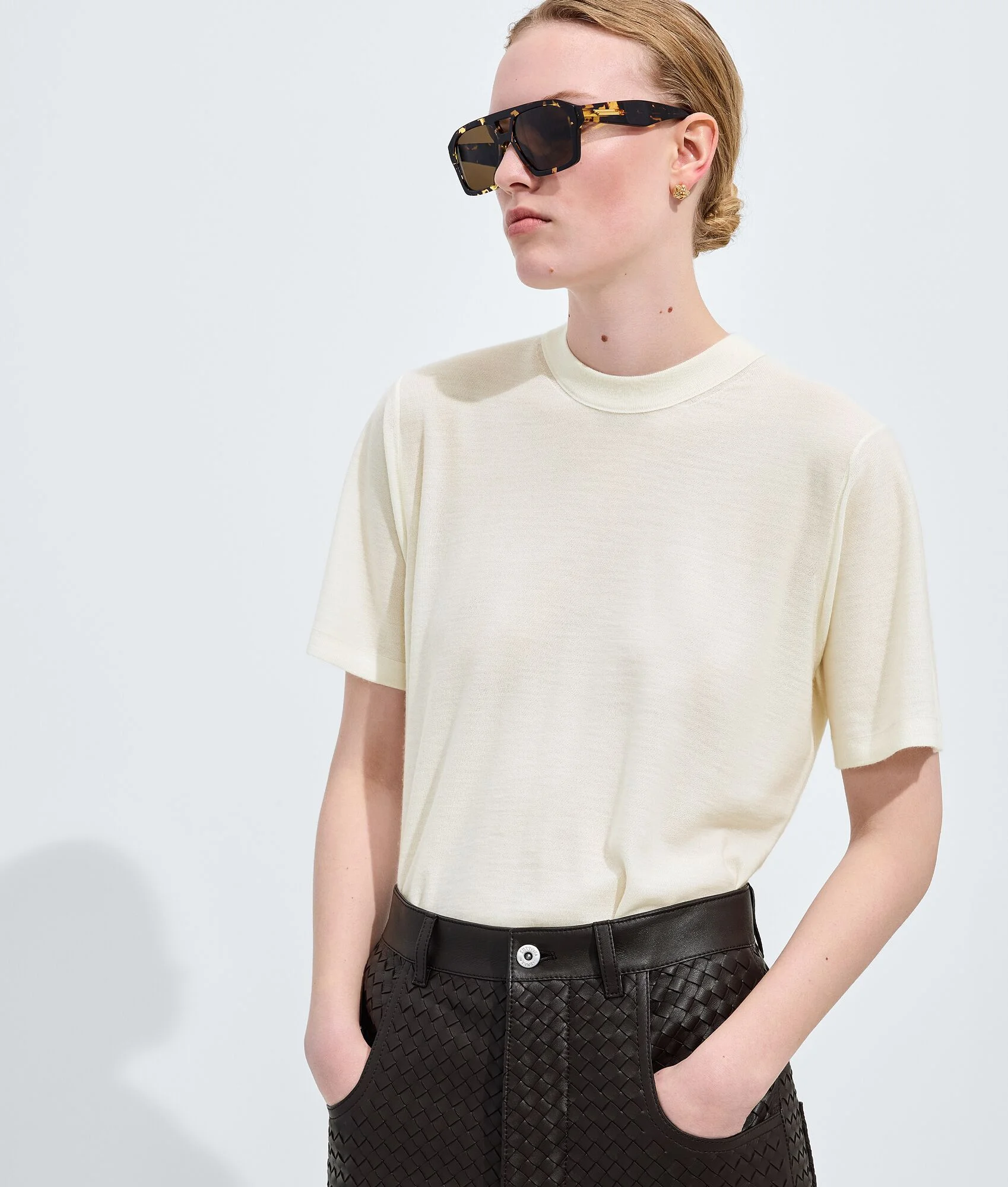 Cashmere T-Shirt - 1