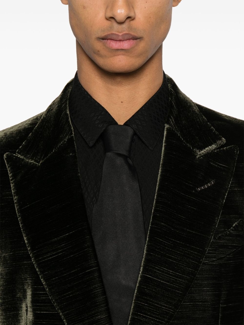 velvet blazer - 5