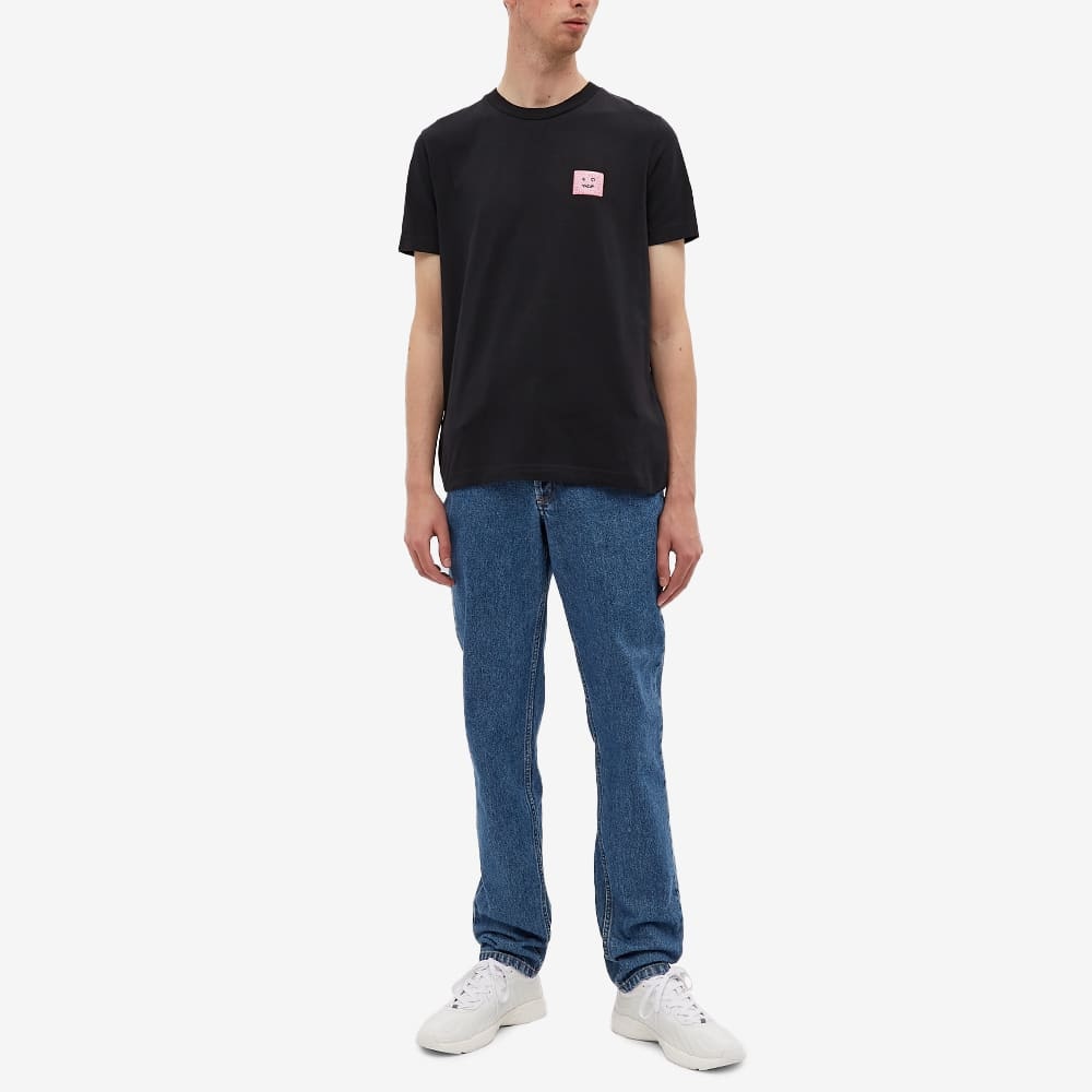 Acne Studios Ellison Slim Fit Beaded Face Tee - 5