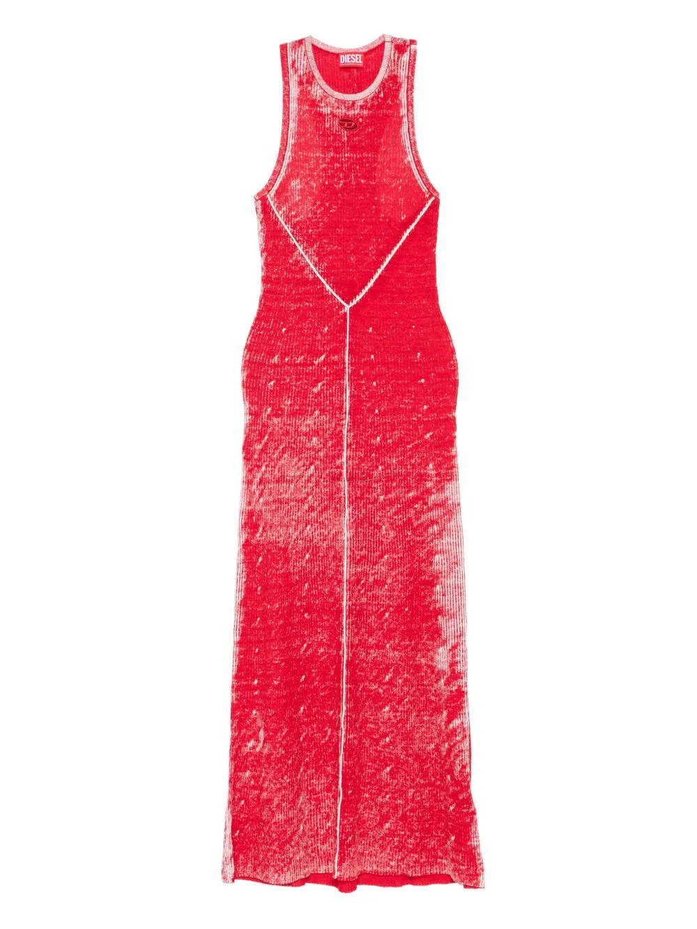 M-Rab ribbed sleeveless maxi dress - 1