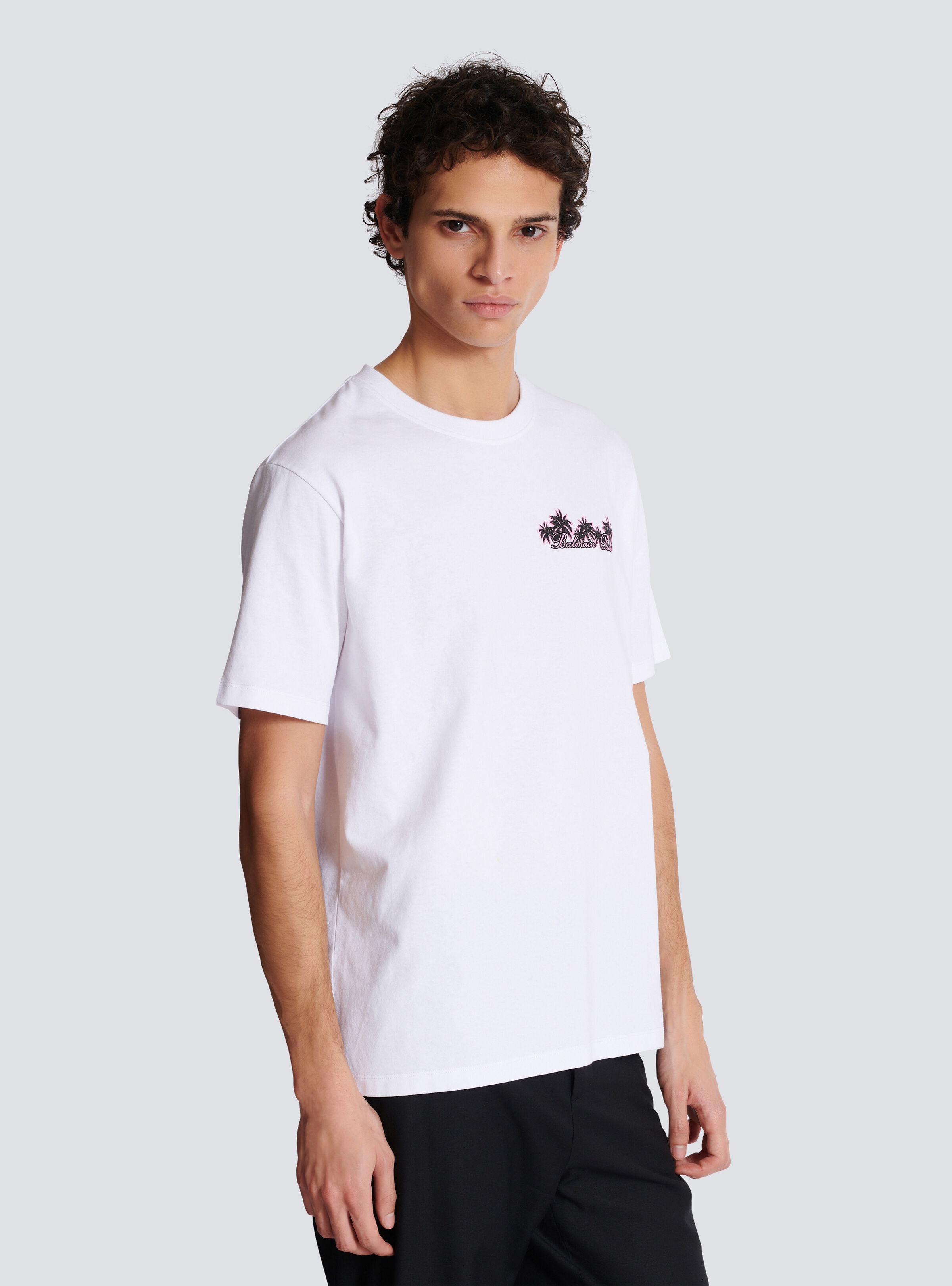 Club Balmain Signature printed T-shirt - 7