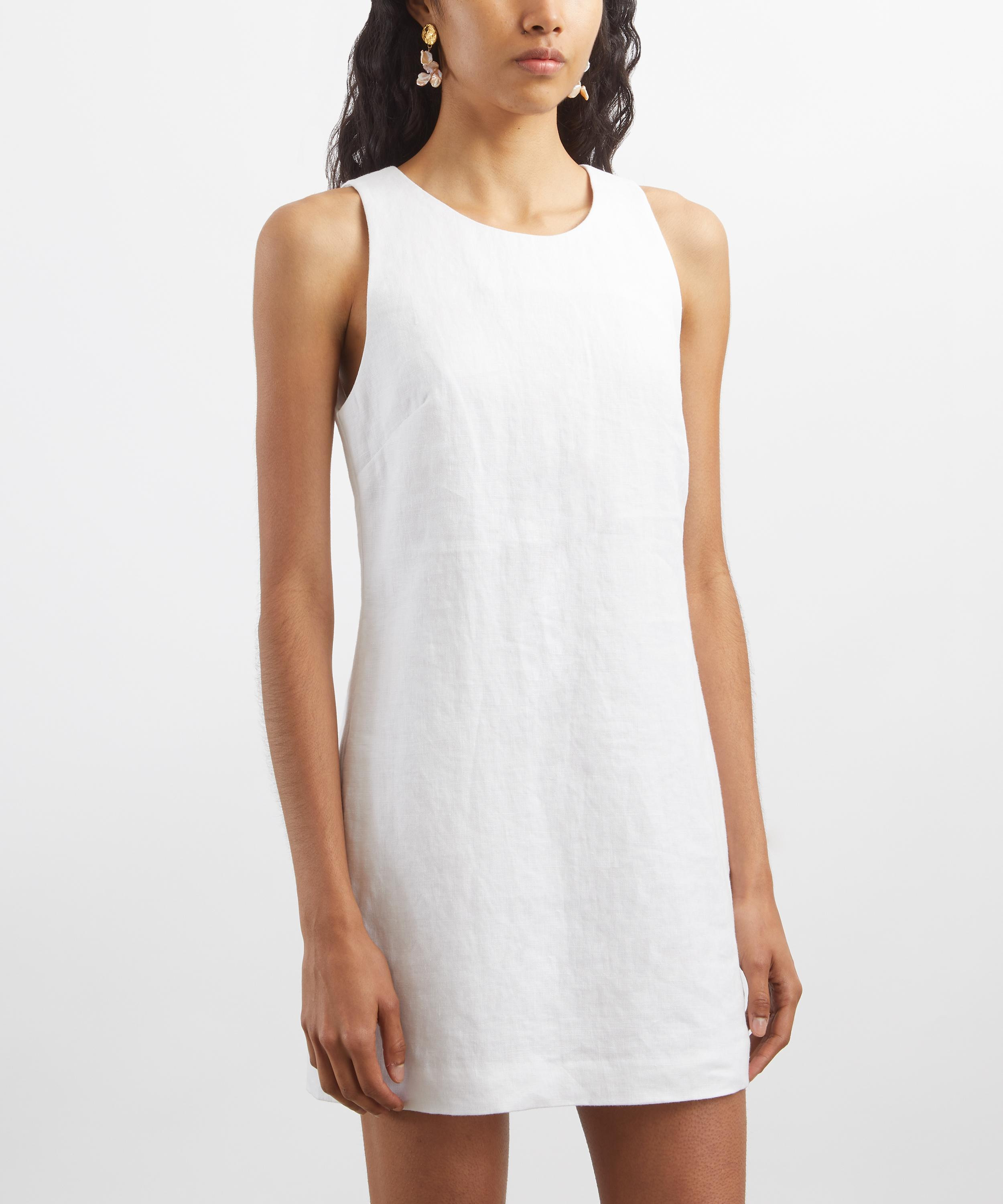 Ellen Linen Mini Dress - 3