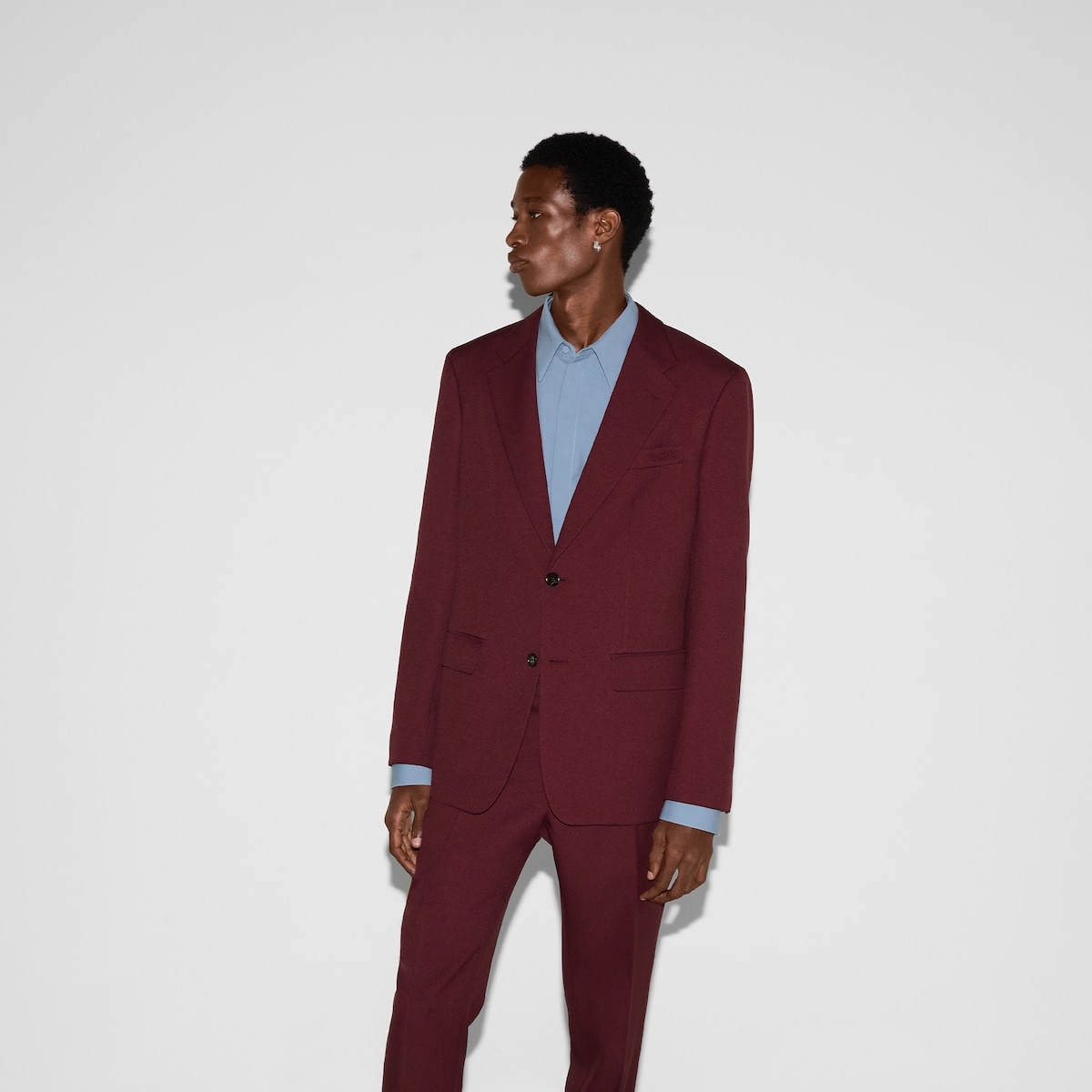 Embroidered polyester drill jacket - 3