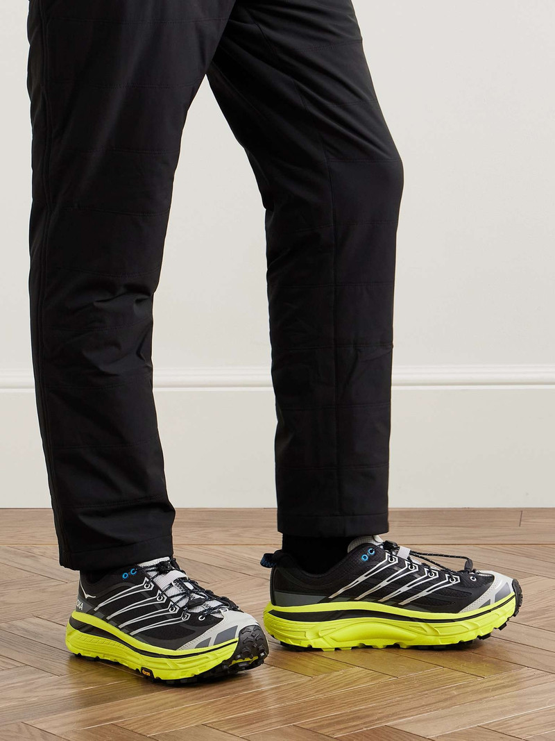 HOKA Mafate Three2 Rubber-Trimmed Mesh Running Sneakers outlook