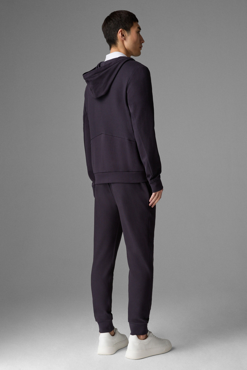 Bryson Sweatshirt jacket in Navy blue 3