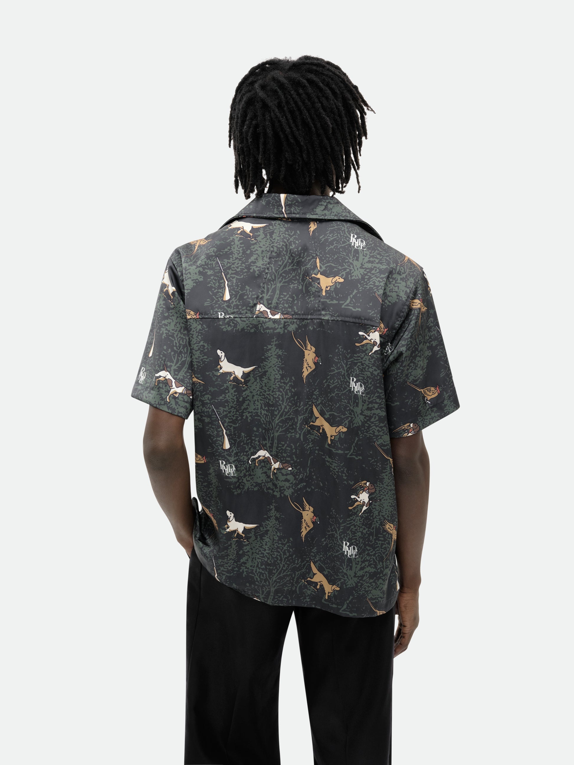 SCRAMBLE DOG PRINT SHIRT - 4