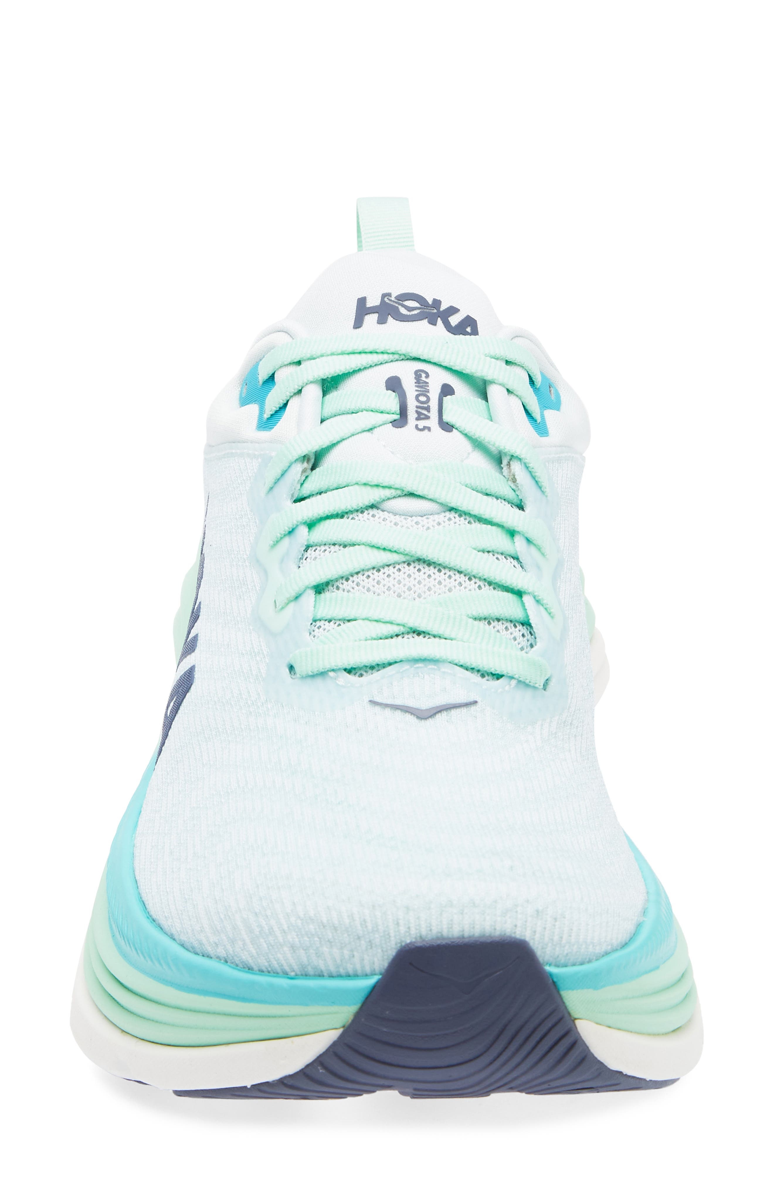 HOKA Gaviota 5 Running Shoe in Snow Melt /Cielo Blue at Nordstrom - 4