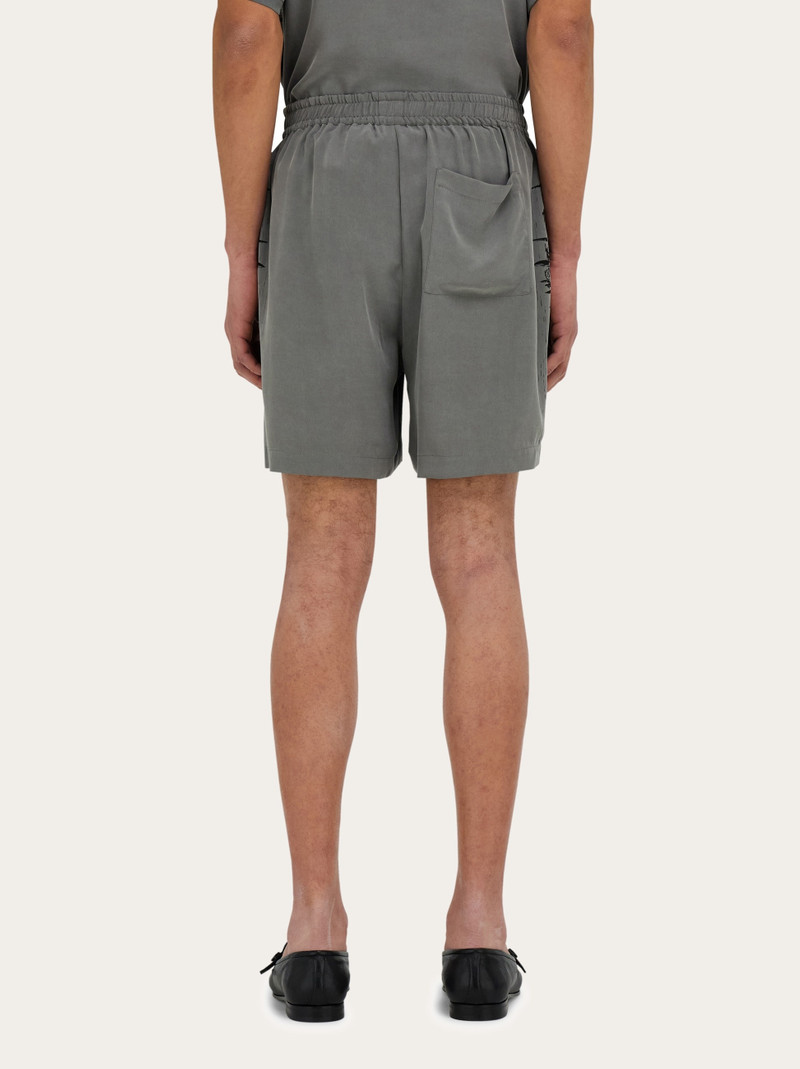 Back to Earth - Tuscany print bermuda short 4