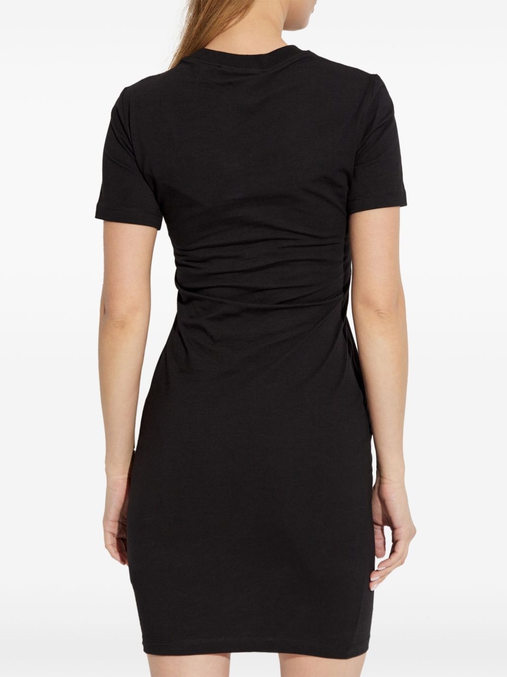Crystal Outline Barocco mini dress - 3
