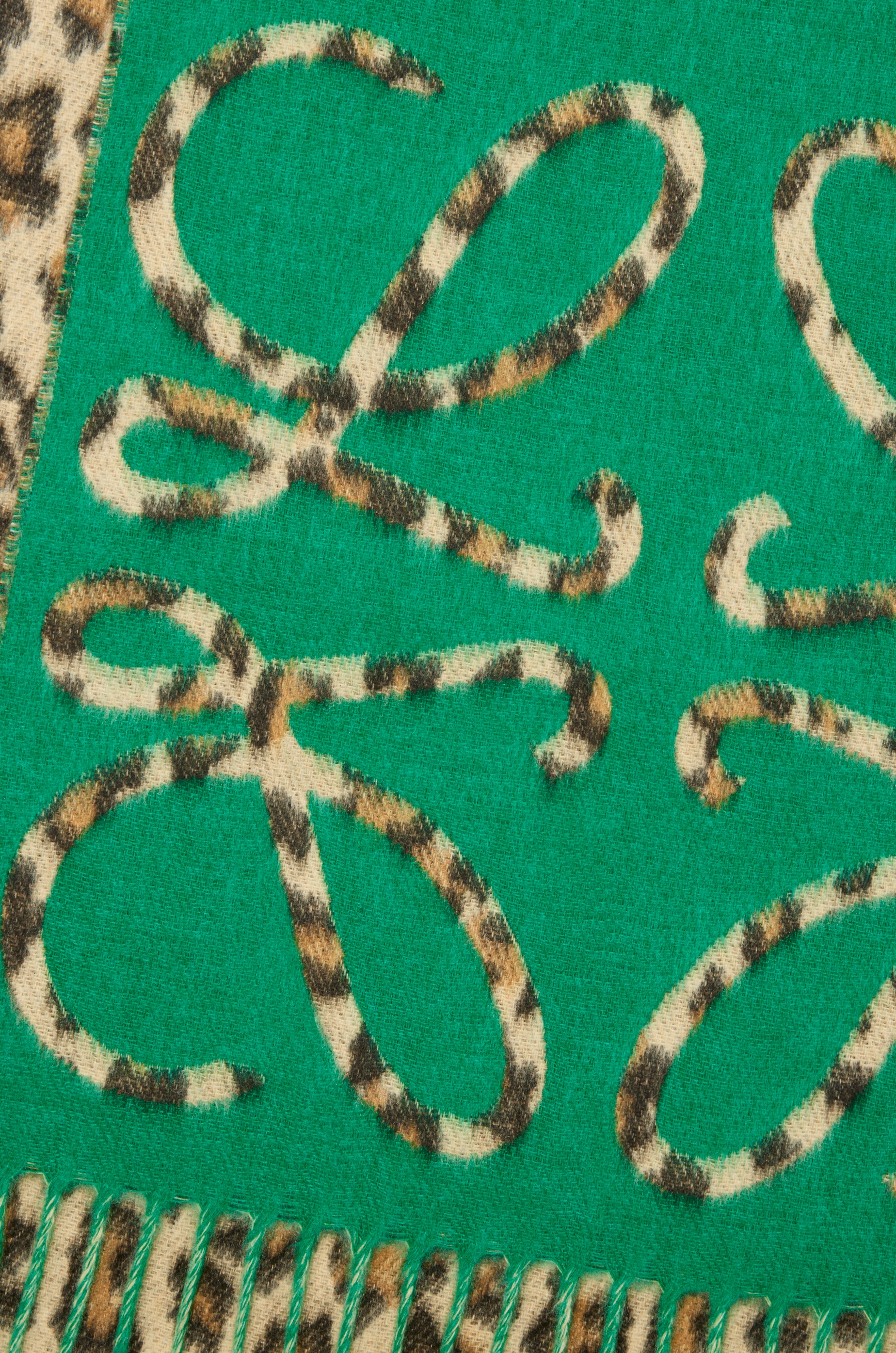 Anagram scarf in silk and cashmere - 5