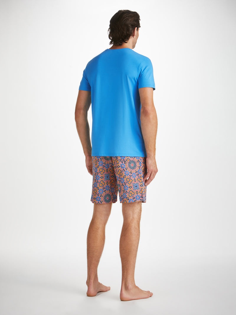 Men's Lounge Shorts Ledbury 69 Cotton Batiste Multi - 4
