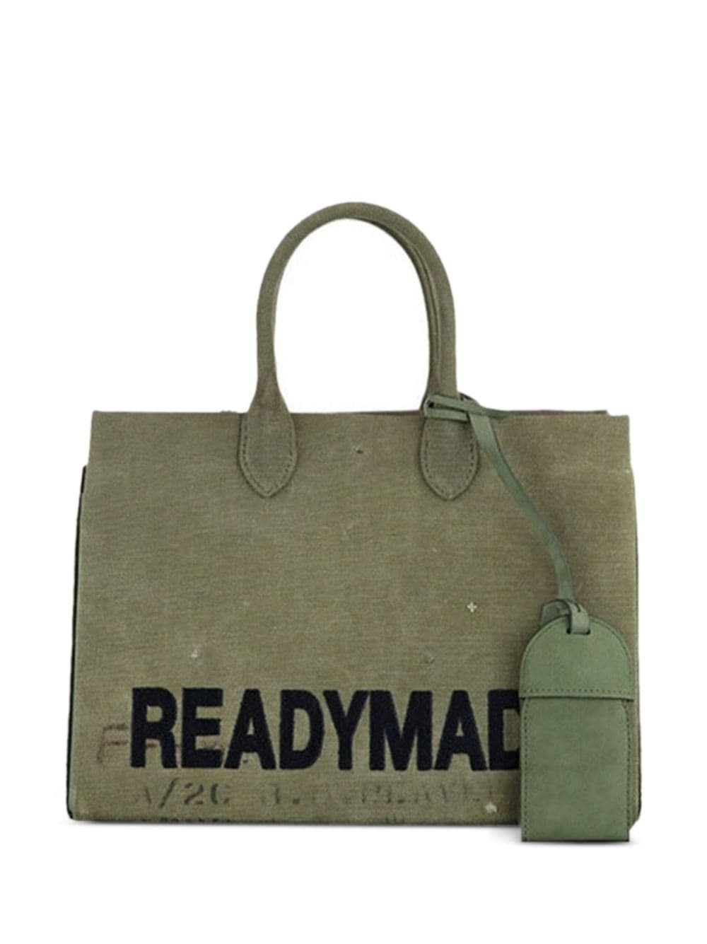 logo-print tote bag - 1