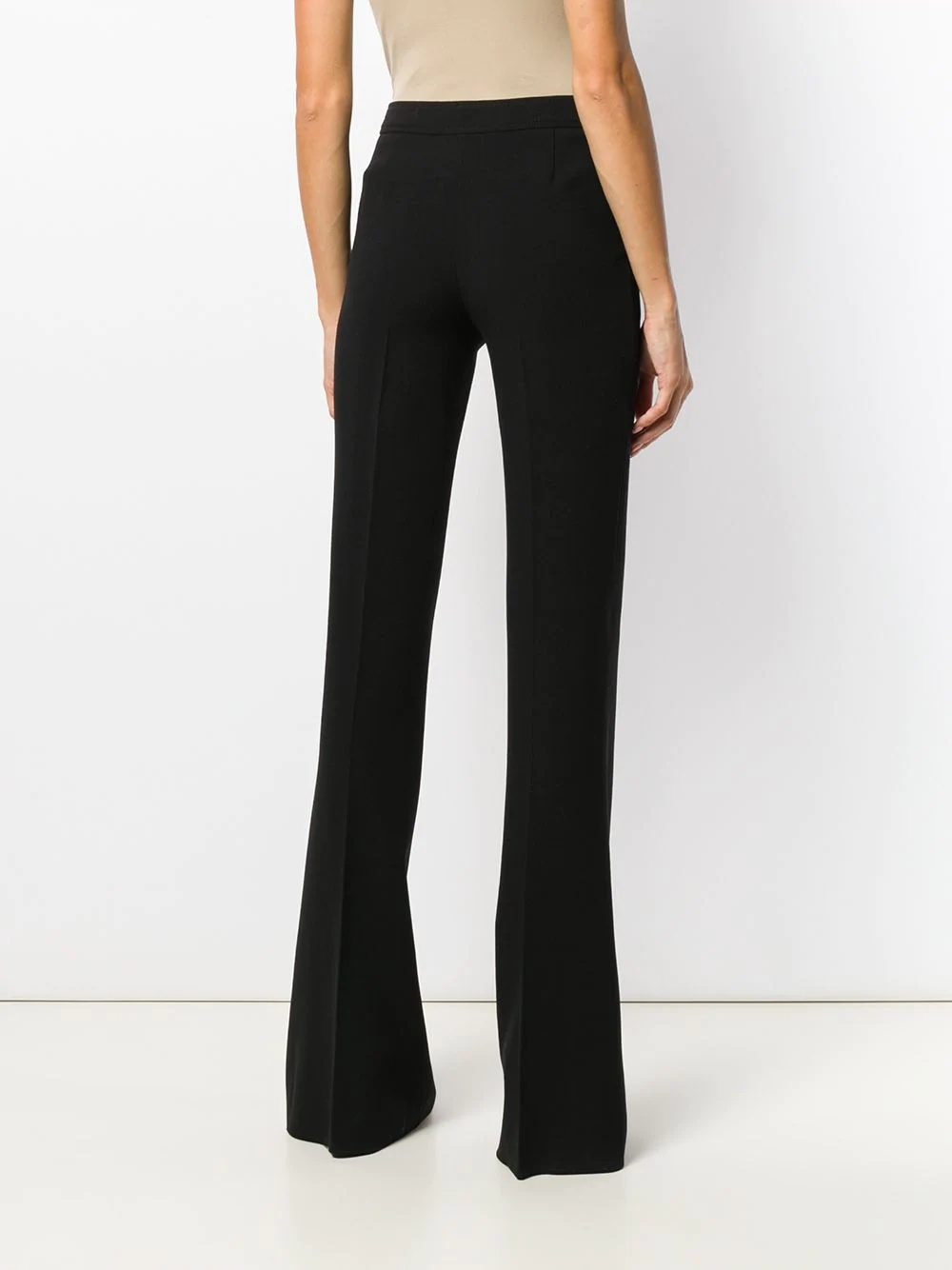 flared-leg tailored trousers - 4