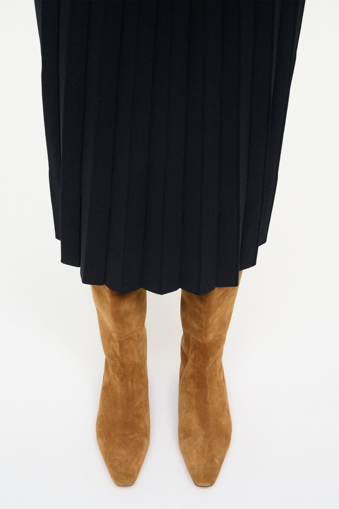 STAUD WALLY FLAT BOOT TAN SUEDE - 6