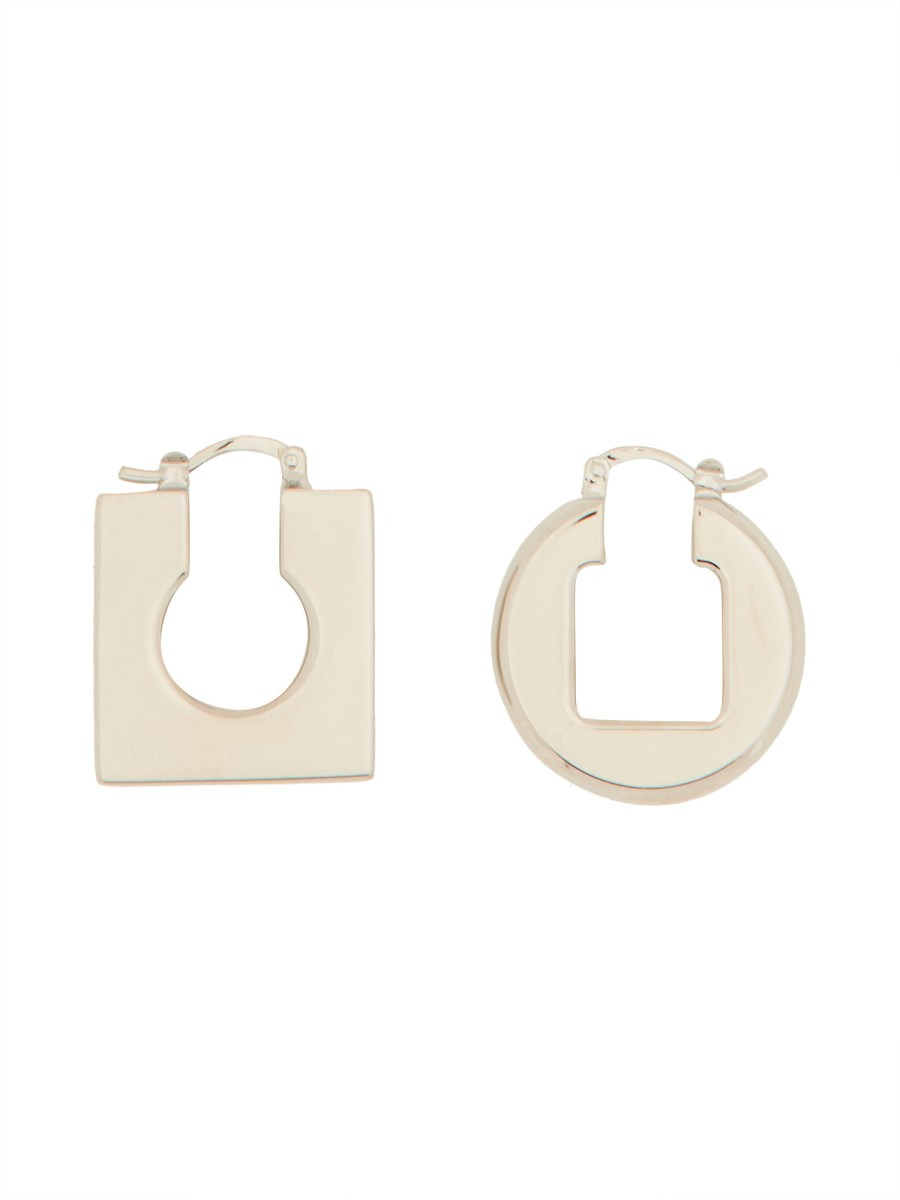ASYMMETRIC MINI EARRINGS - 2