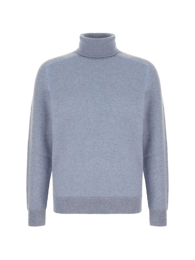 ribbed roll-neck sweater 1