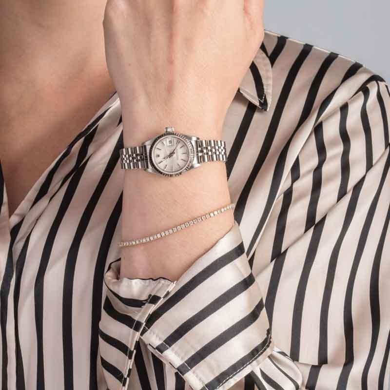 Rolex Lady Datejust 79174 Silver Index Dial - 5