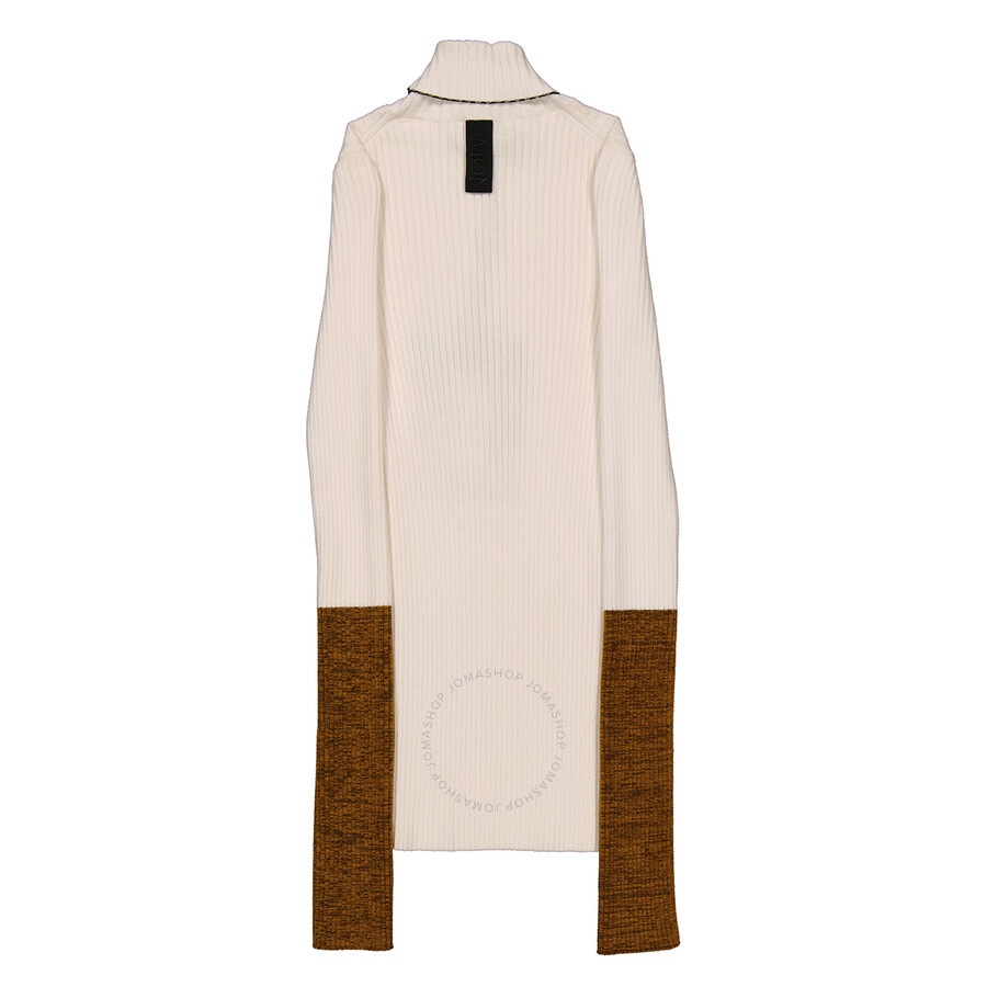 Moncler Ladies 1952 Turtleneck Contrast Cuff Sweater, Size Small - 2