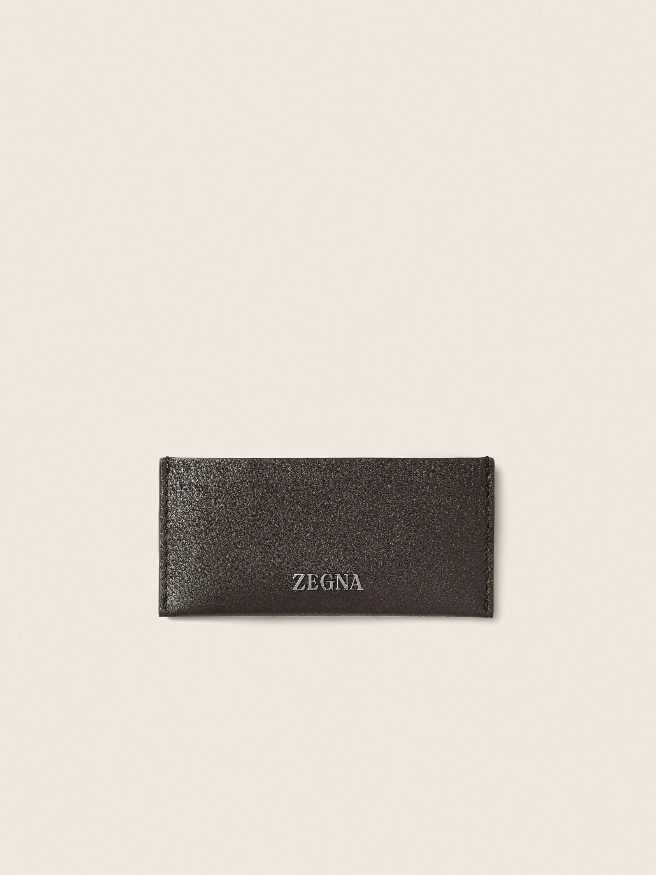 DARK BROWN SECONDSKIN CARD CASE - 1