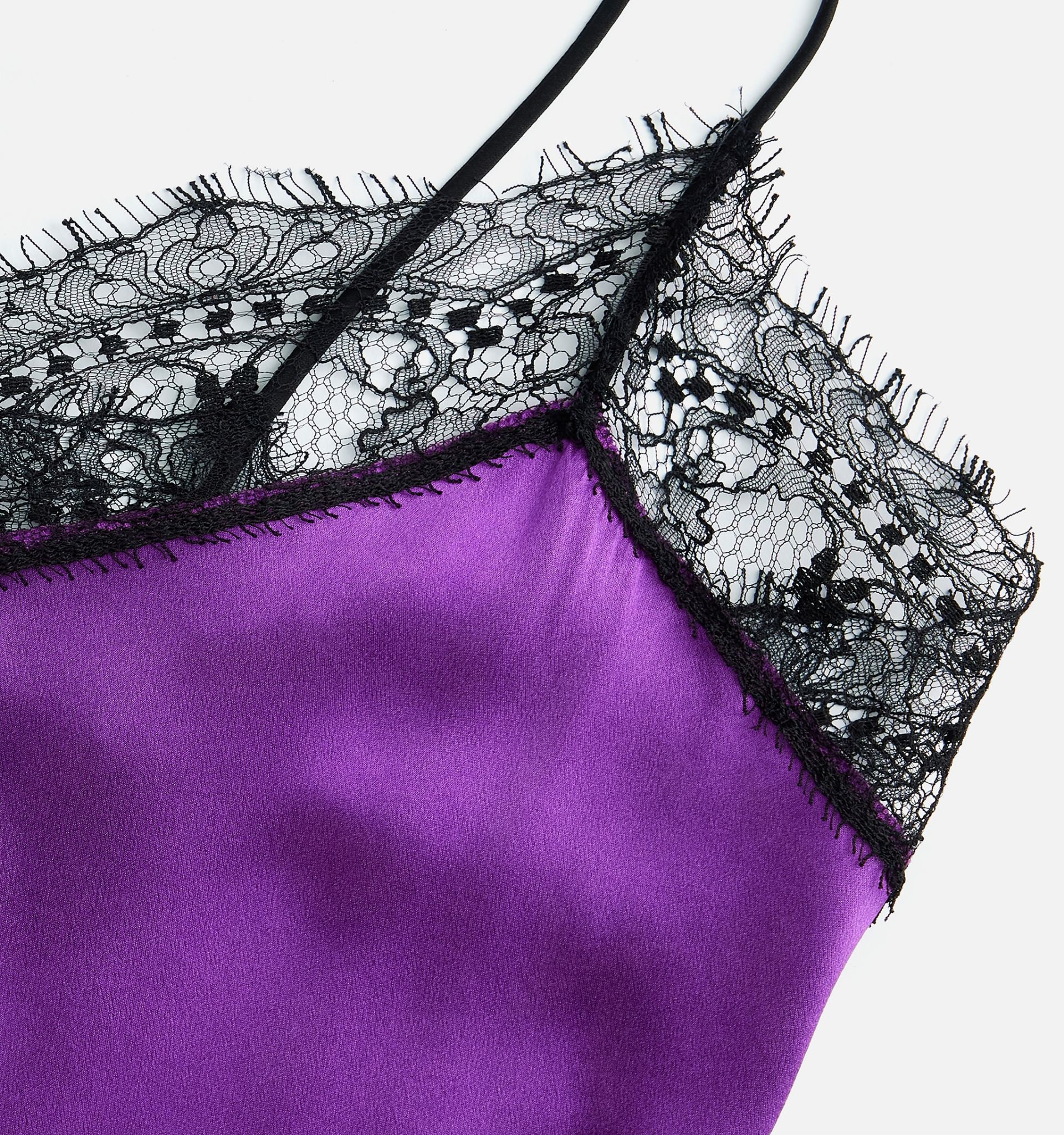 Strap Dress With Lace - 3