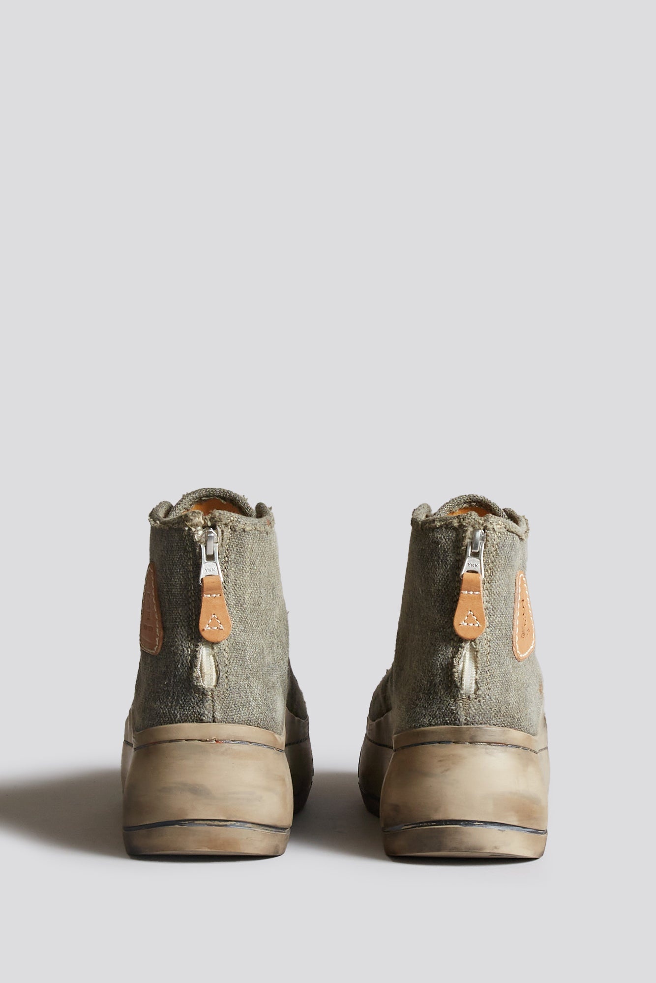 KURT HIGH TOP SNEAKER - WASHED OLIVE - 3
