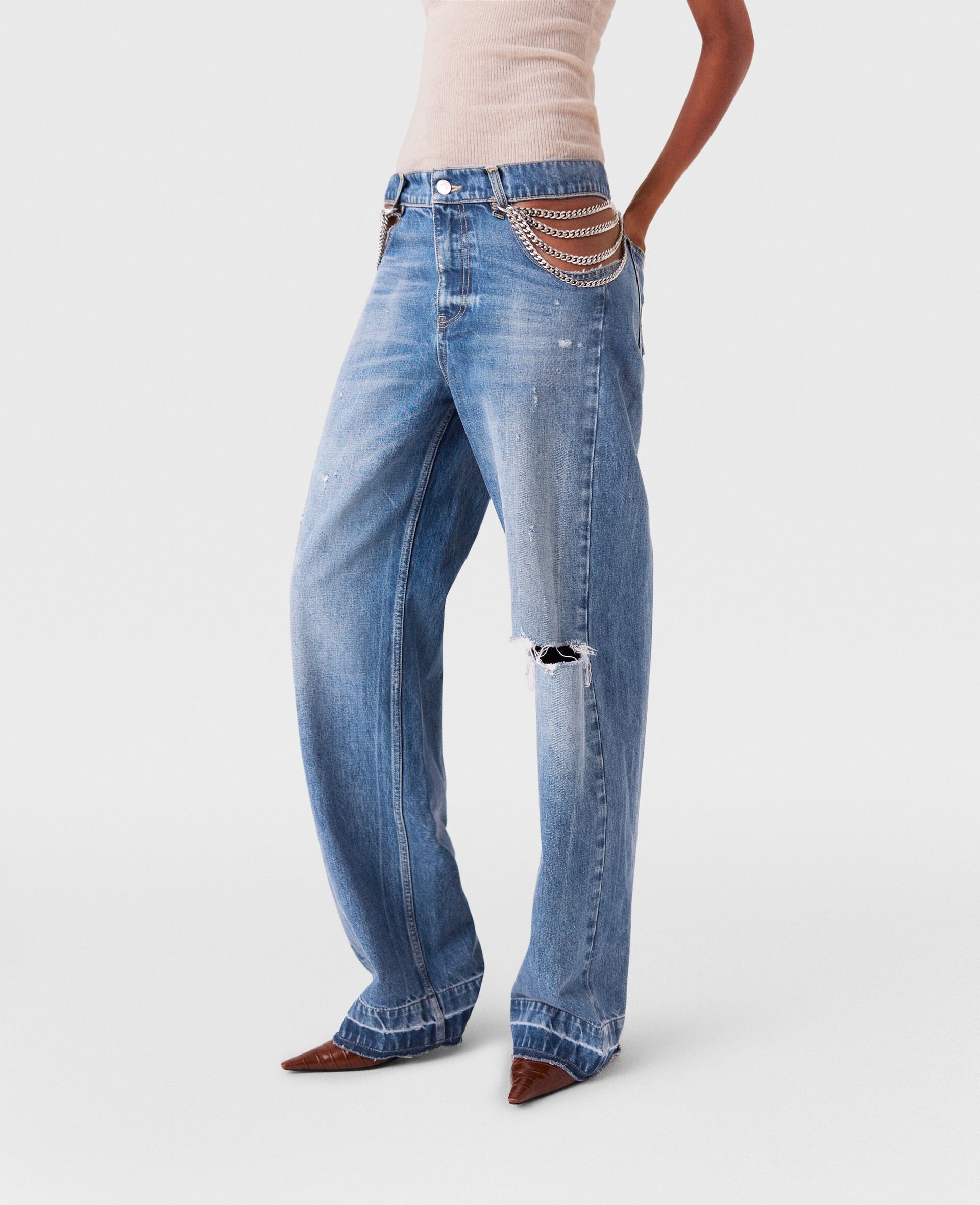 Falabella Hips Straight-Leg Jeans - 1