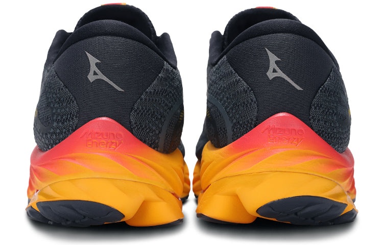 Mizuno Wave Rider 27 'Black Orange' J1GC230351 - 5