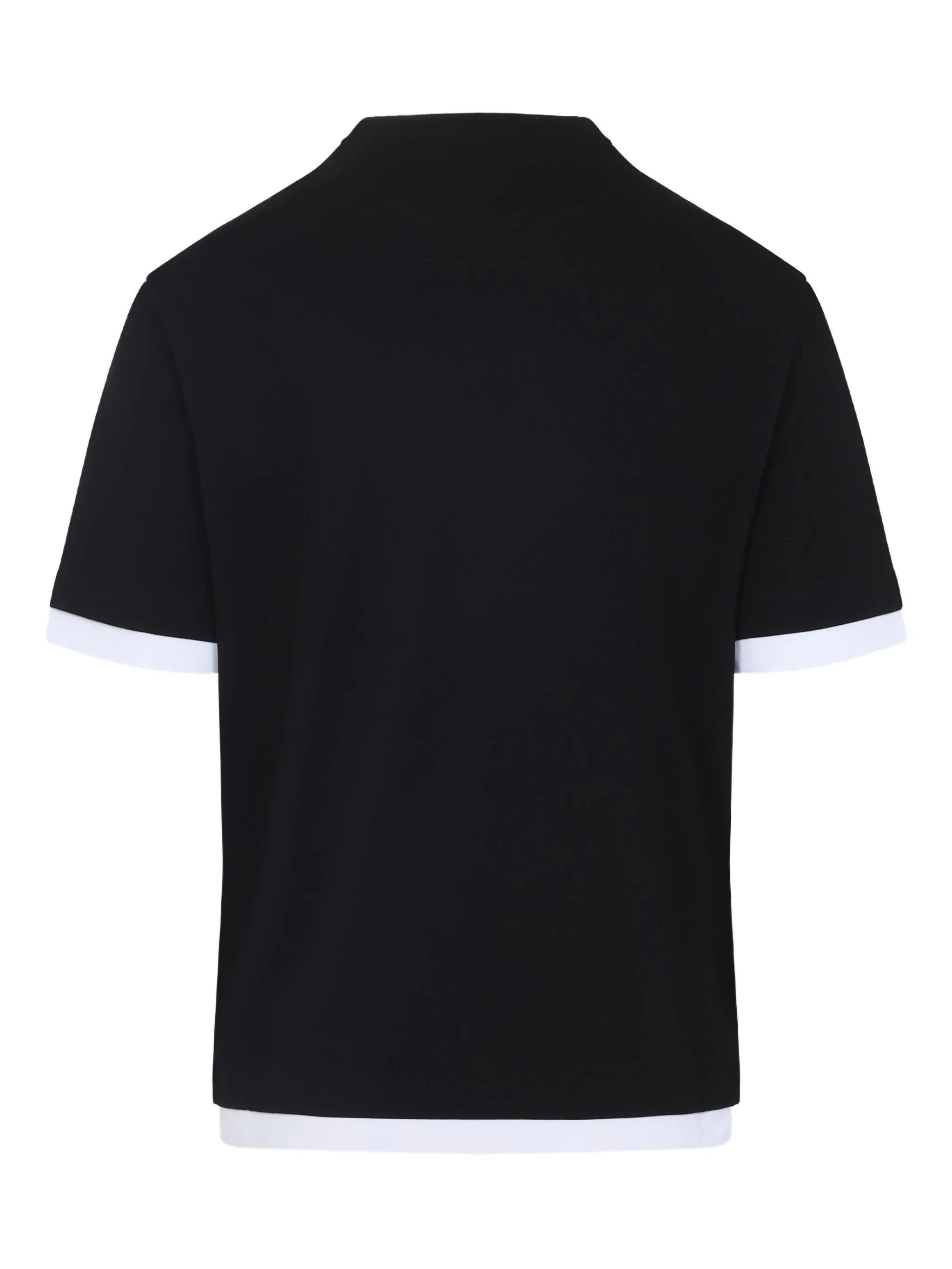 Prada Logo-plaque Layered T-shirt - 2