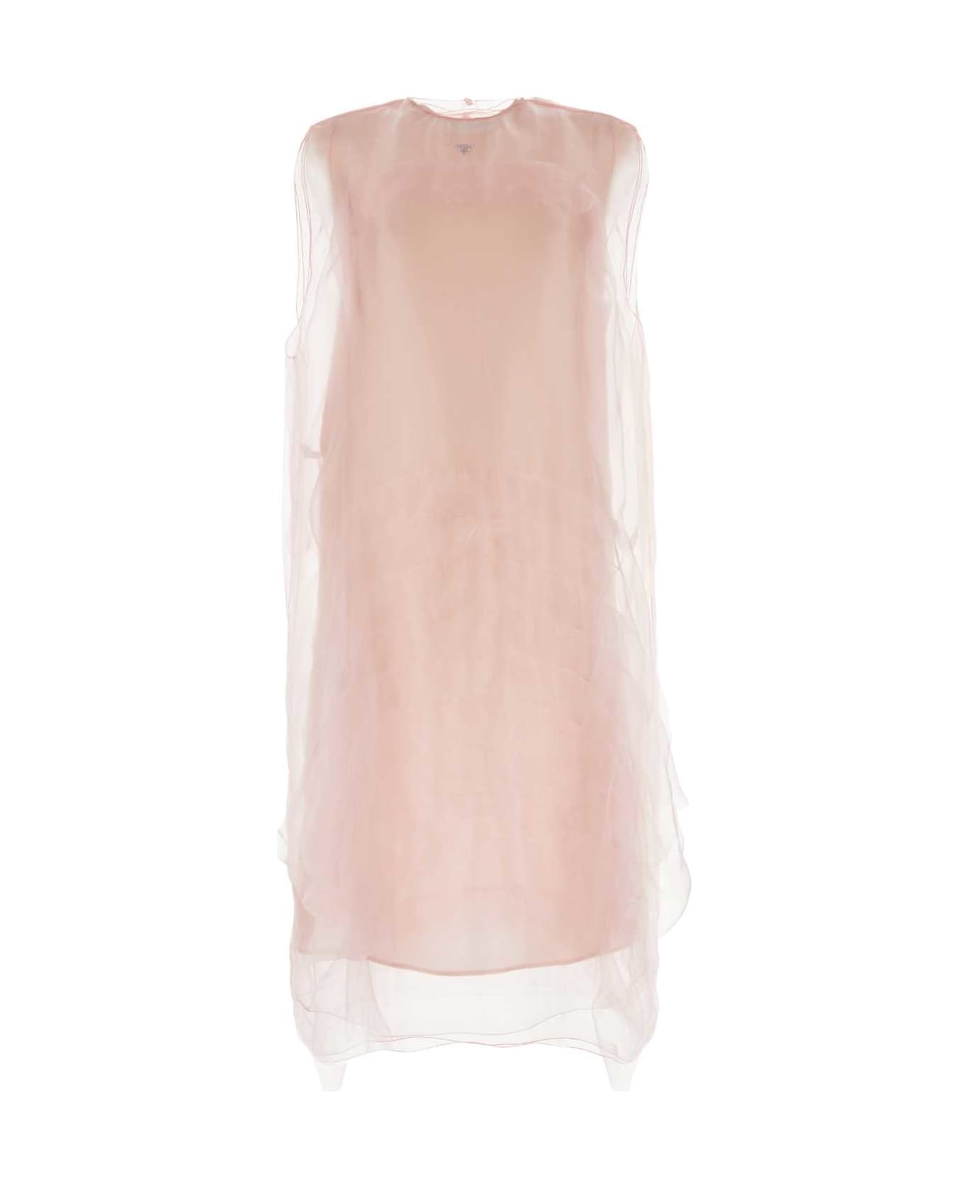 Pink Voile Dress - 1