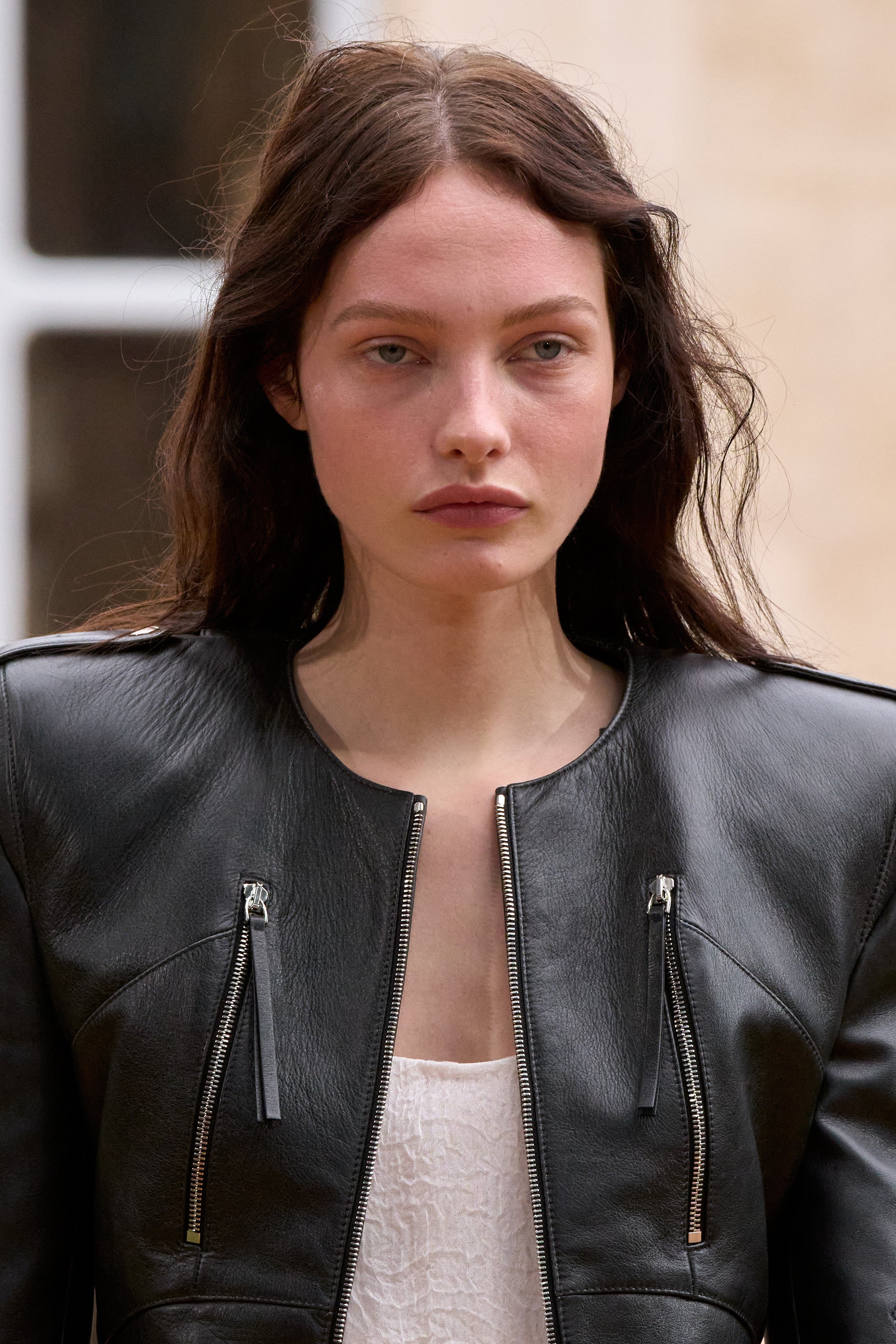 Phanes Moto Jacket in Black Leather - 3