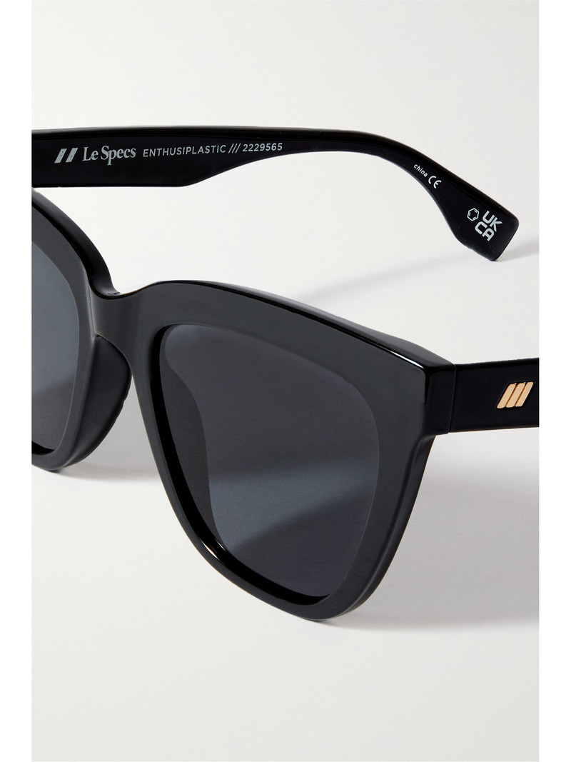 Enthusiplastic Oversized Cat-eye Recycled-acetate Sunglasses 4