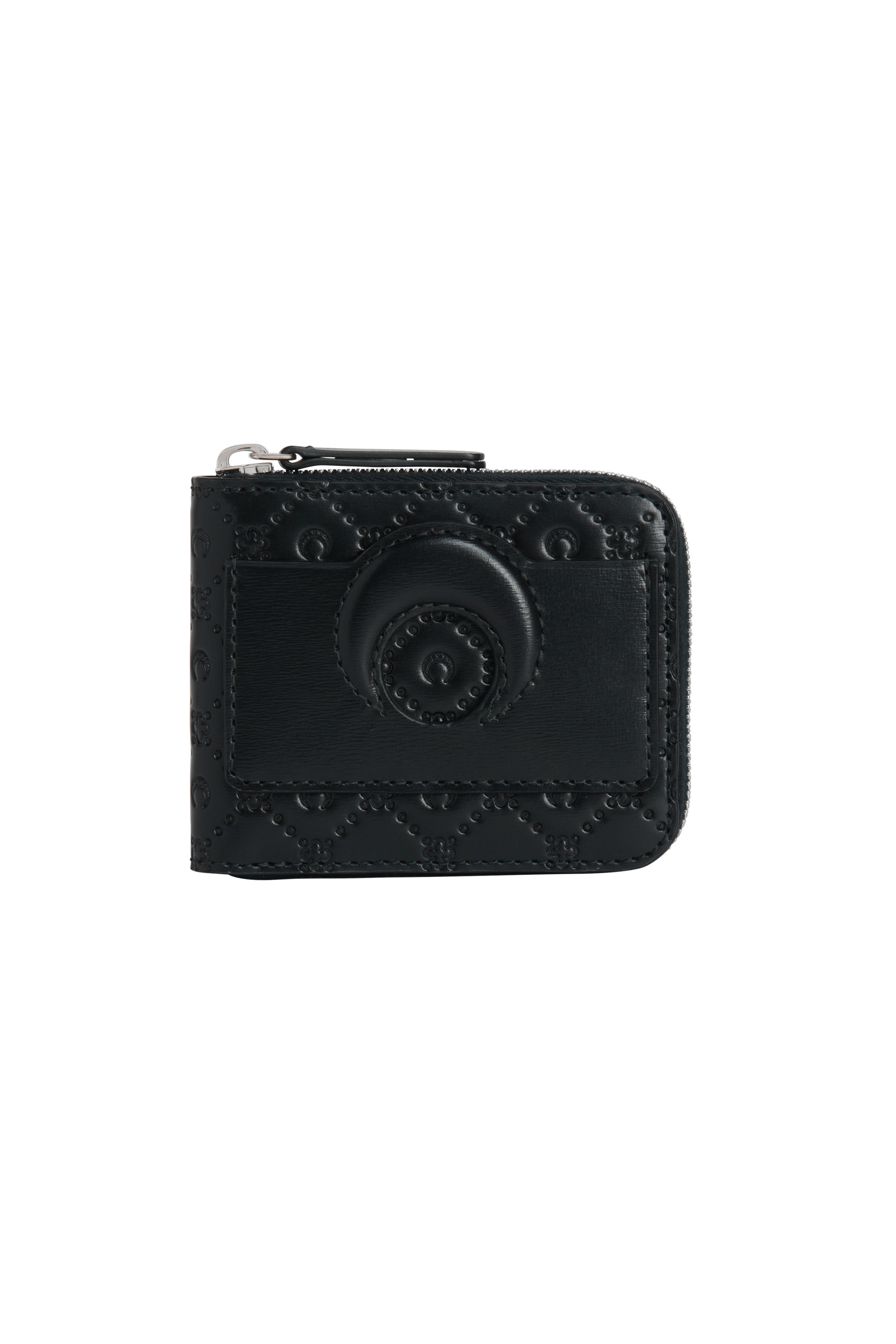 Embossed Leather Wallet - 1