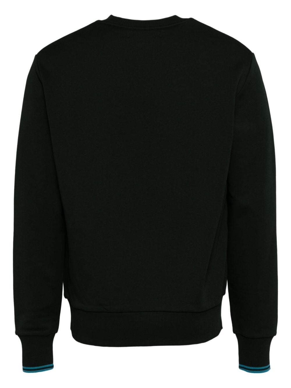 logo-embroidered cotton sweatshirt - 2