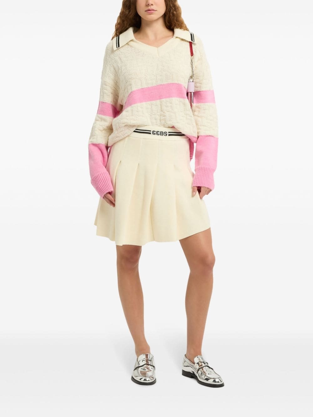 knitted pleated skirt - 2