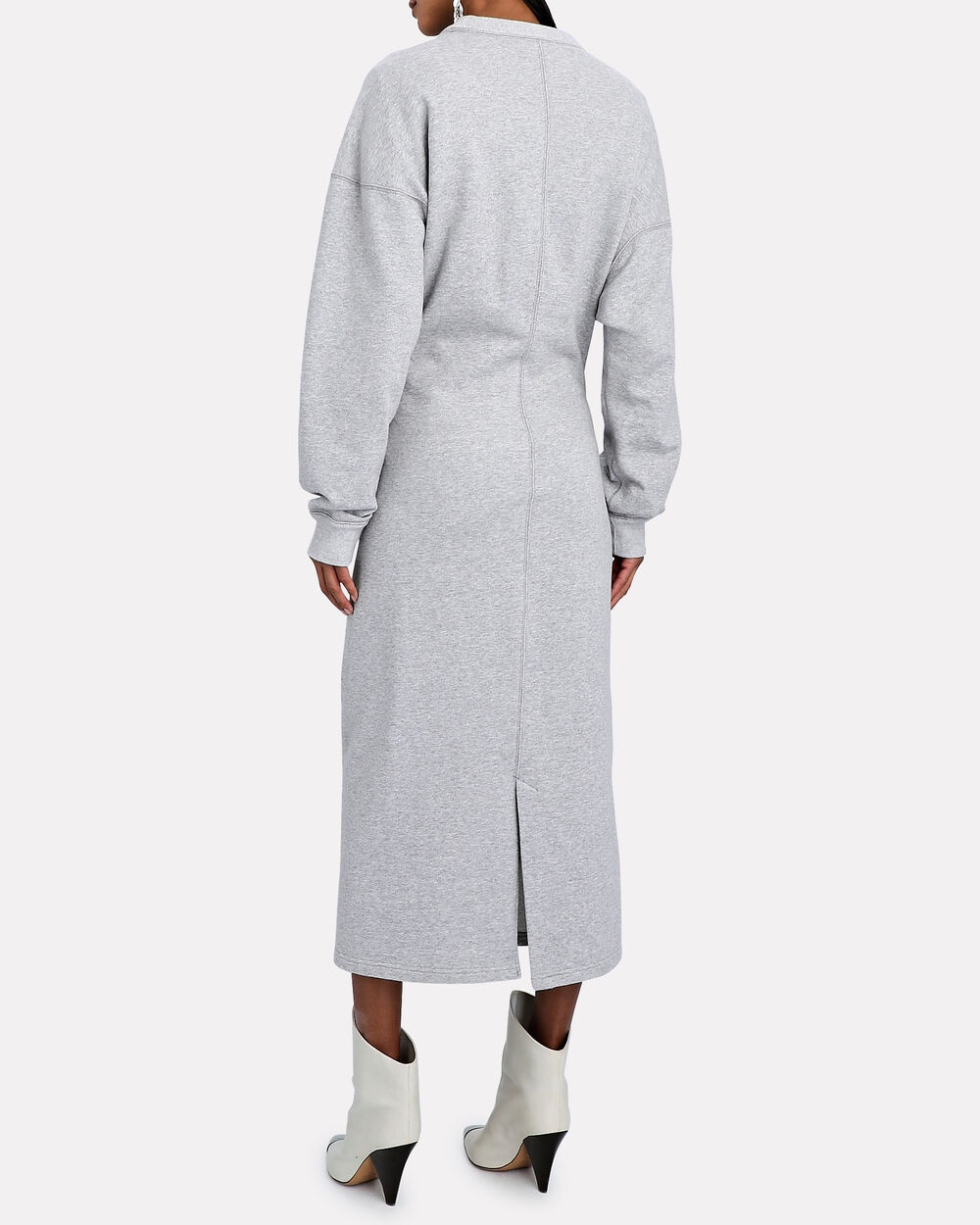 Meg Sweatshirt French Terry Midi Dress - 3